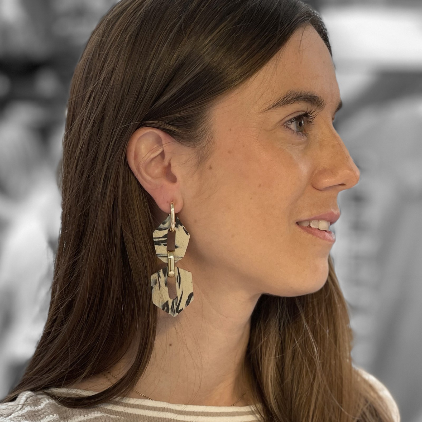 Shilla klei Oorbellen