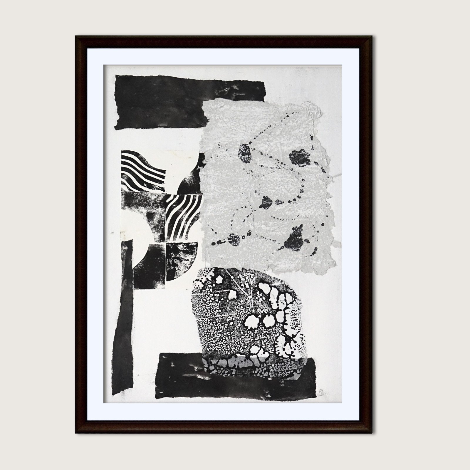 Abstracte compositie in zwart/wit - 62754.jpeg Abstracte compositie in zwart/wit