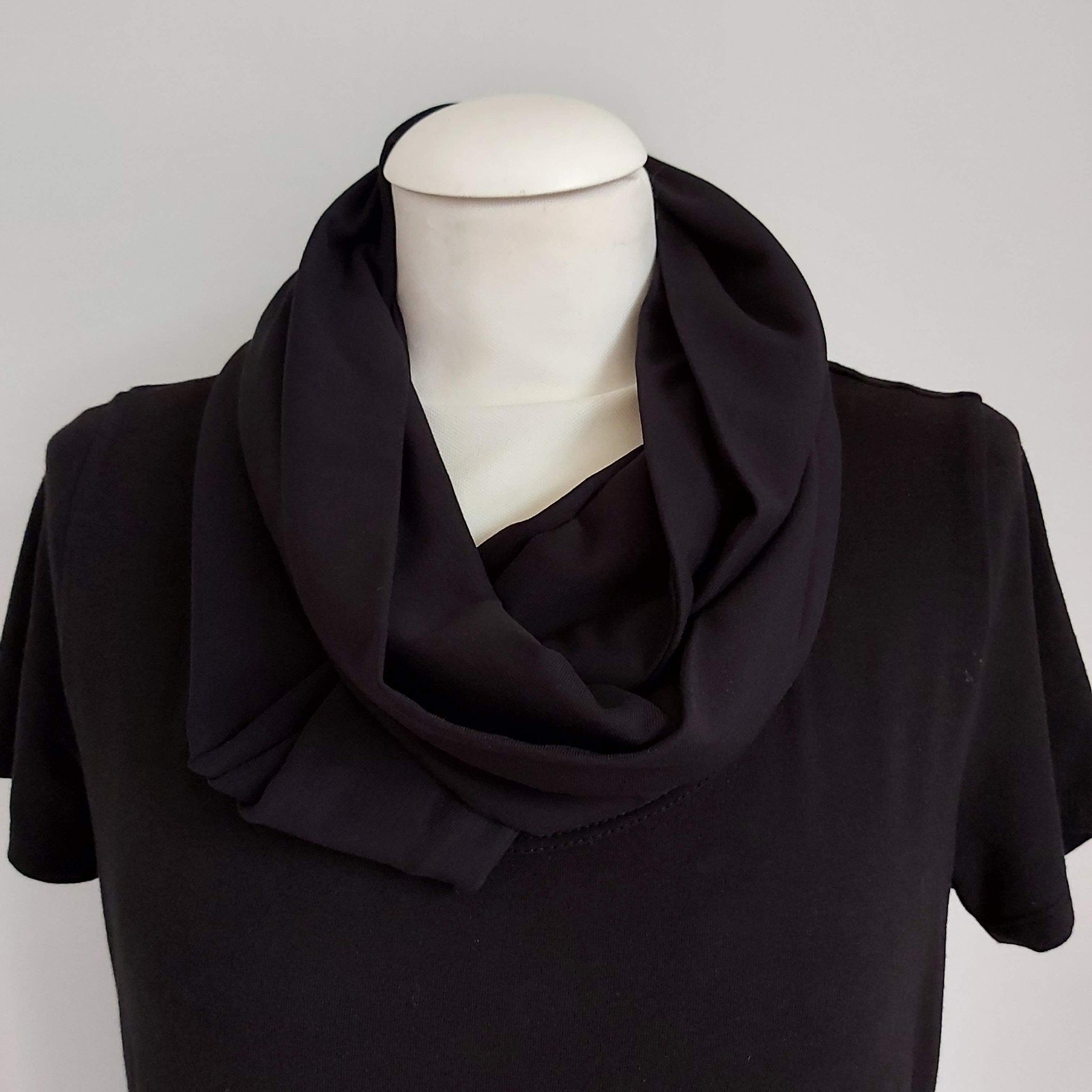 Tricot colsjaal (zwart | effen) - 75107.jpeg Tricot colsjaal (zwart | effen)