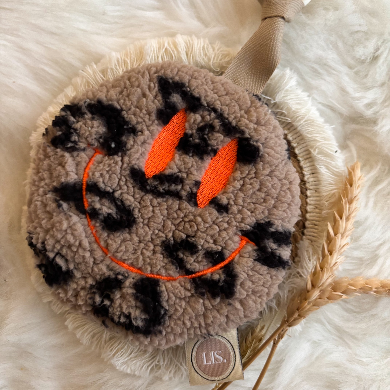 Speenkoord Smiley - leopard I - 77391 Speenkoord Smiley - leopard I