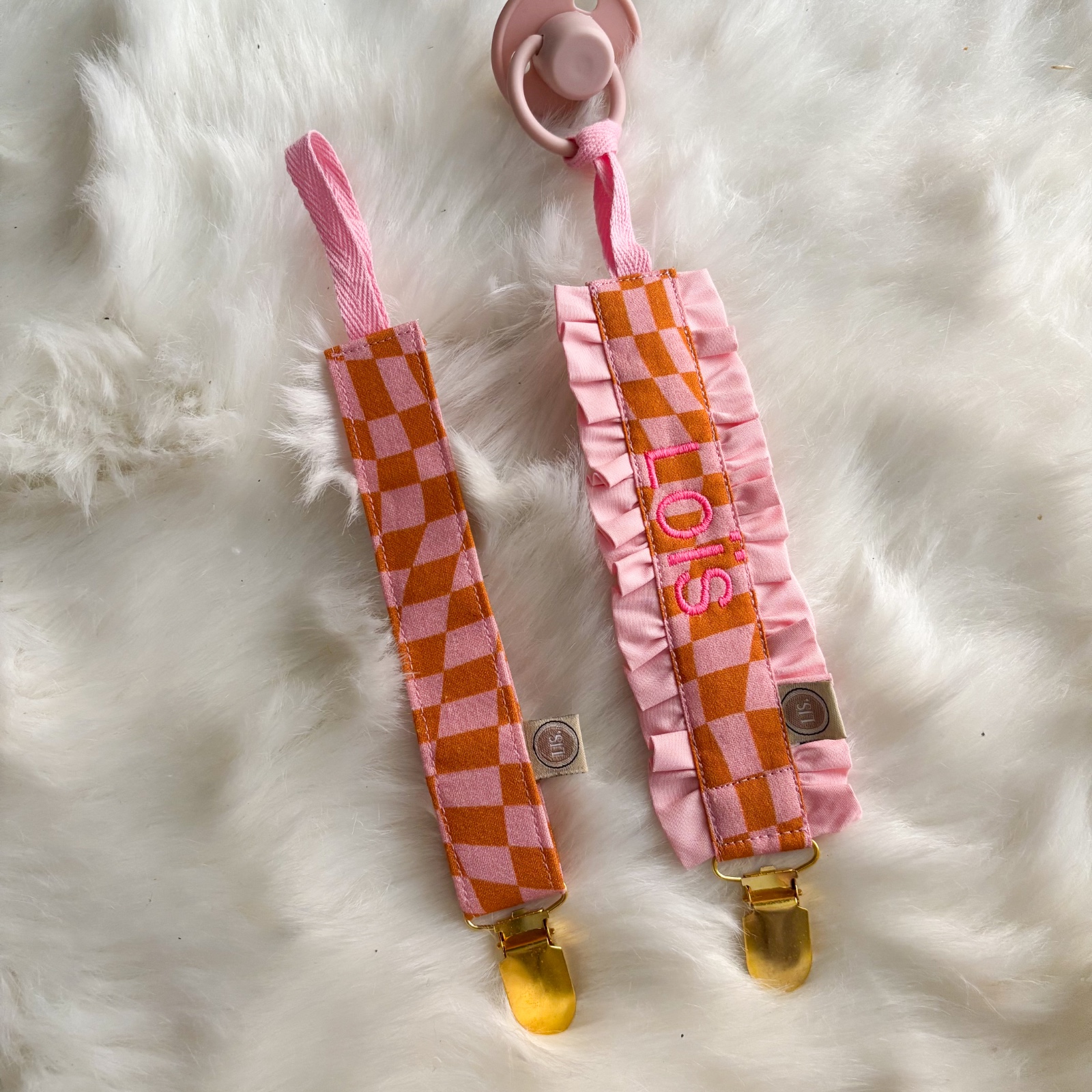 Speenkoord ruffle naam