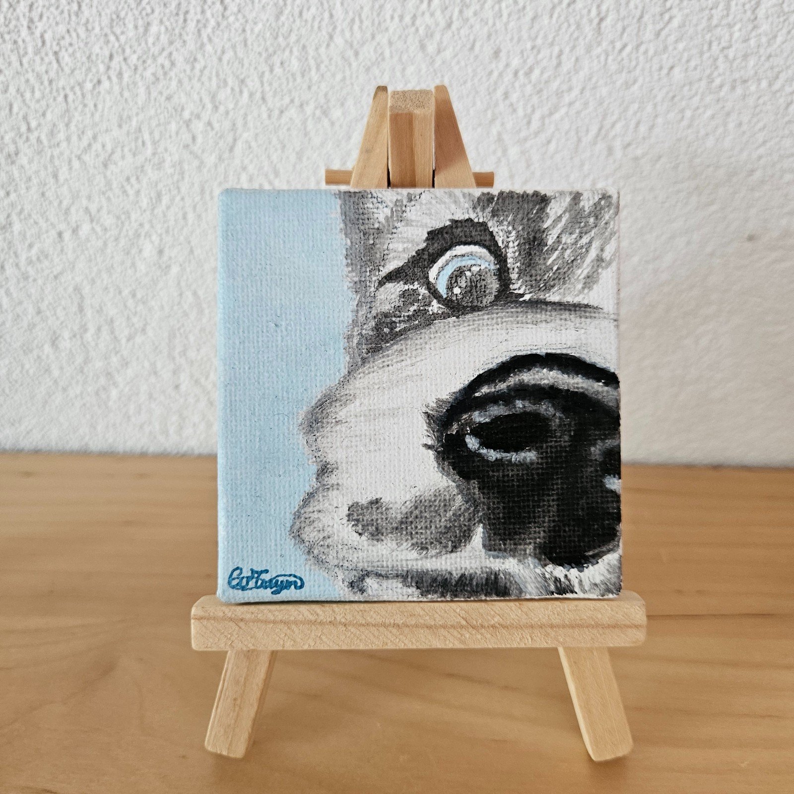 Gepersonaliseerd hondenportret Husky