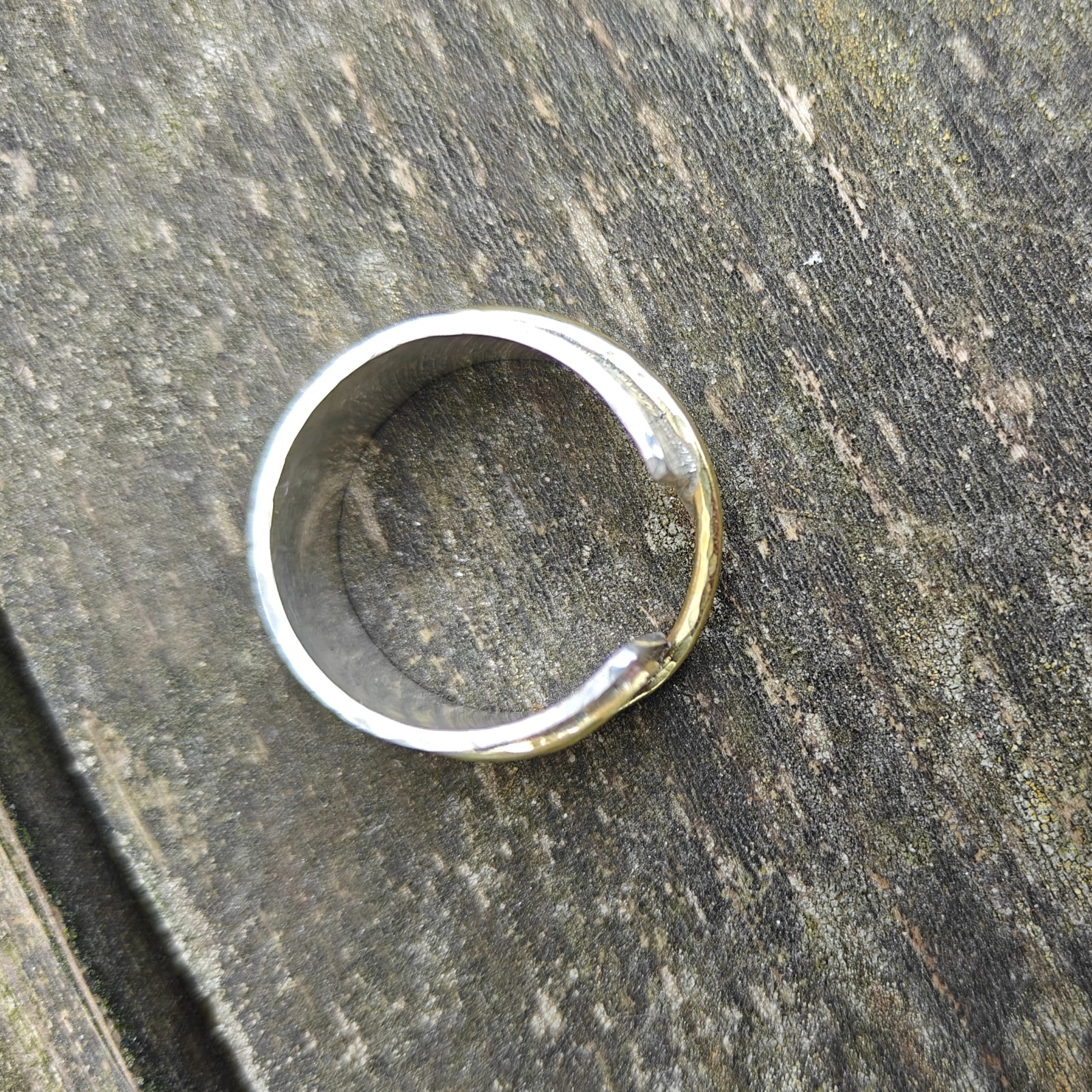 Birch collectie, open zilveren ring - 93821 Birch collection, open zilveren ring