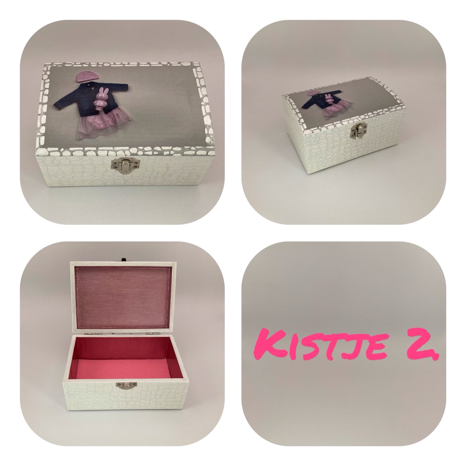 Gepersonaliseerde geboortekistjes in diverse uitvoeringen - 88840 Gepersonaliseerde bamboe memorybox baby