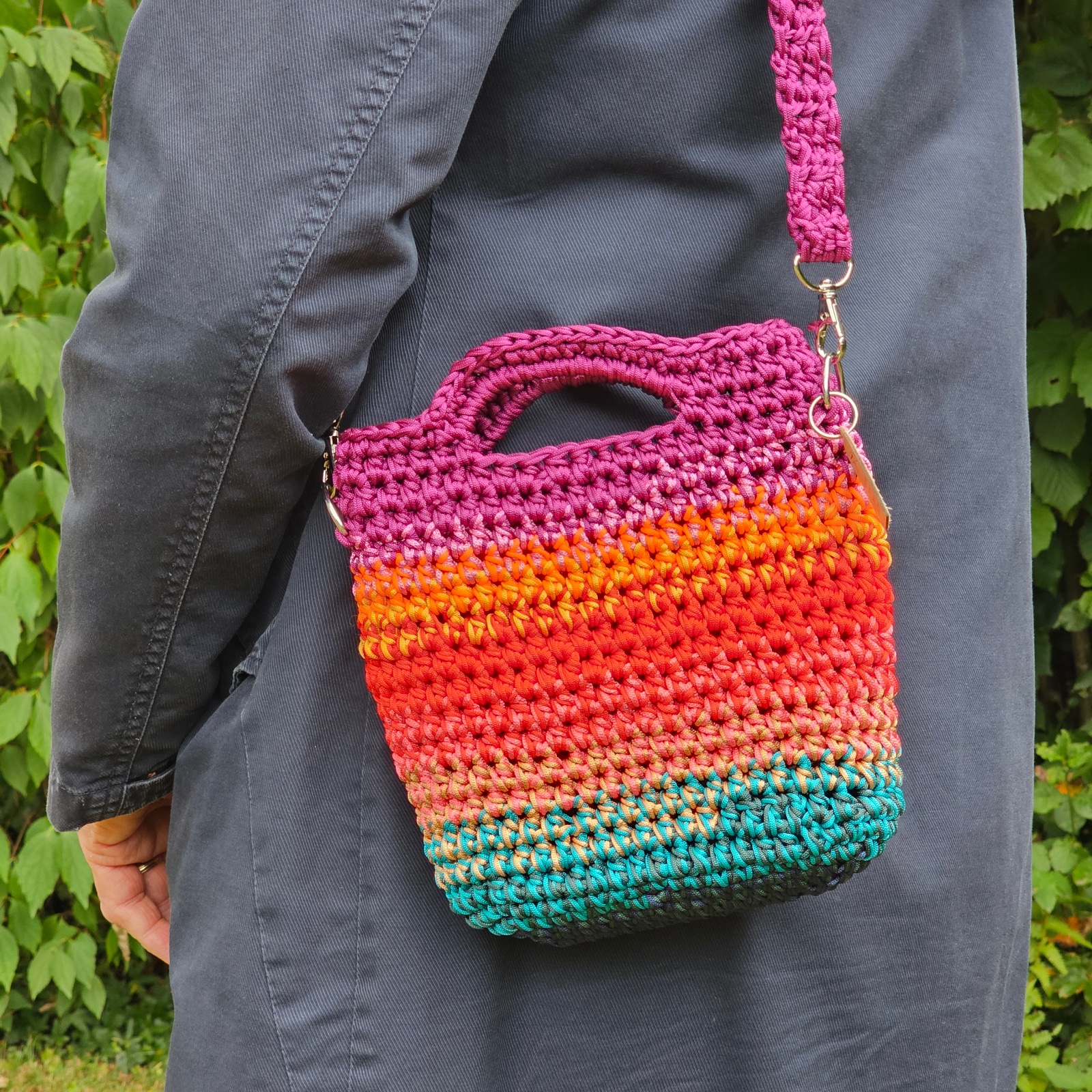 Multicolor tasje 02 - 92051 Multicolor tasje Sunset