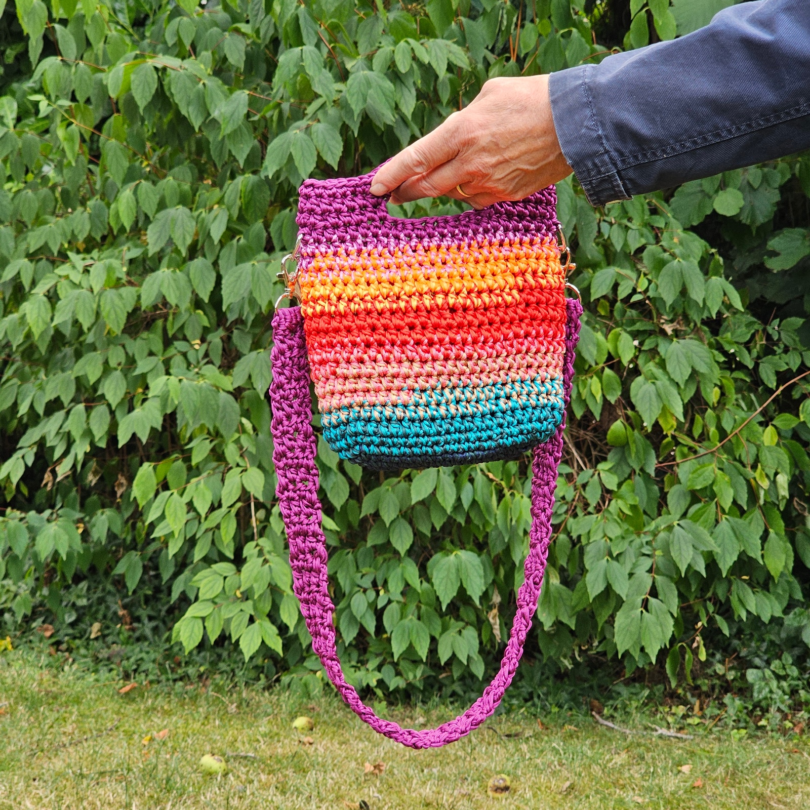 Multicolor tasje 02 - 92054 Multicolor tasje Sunset