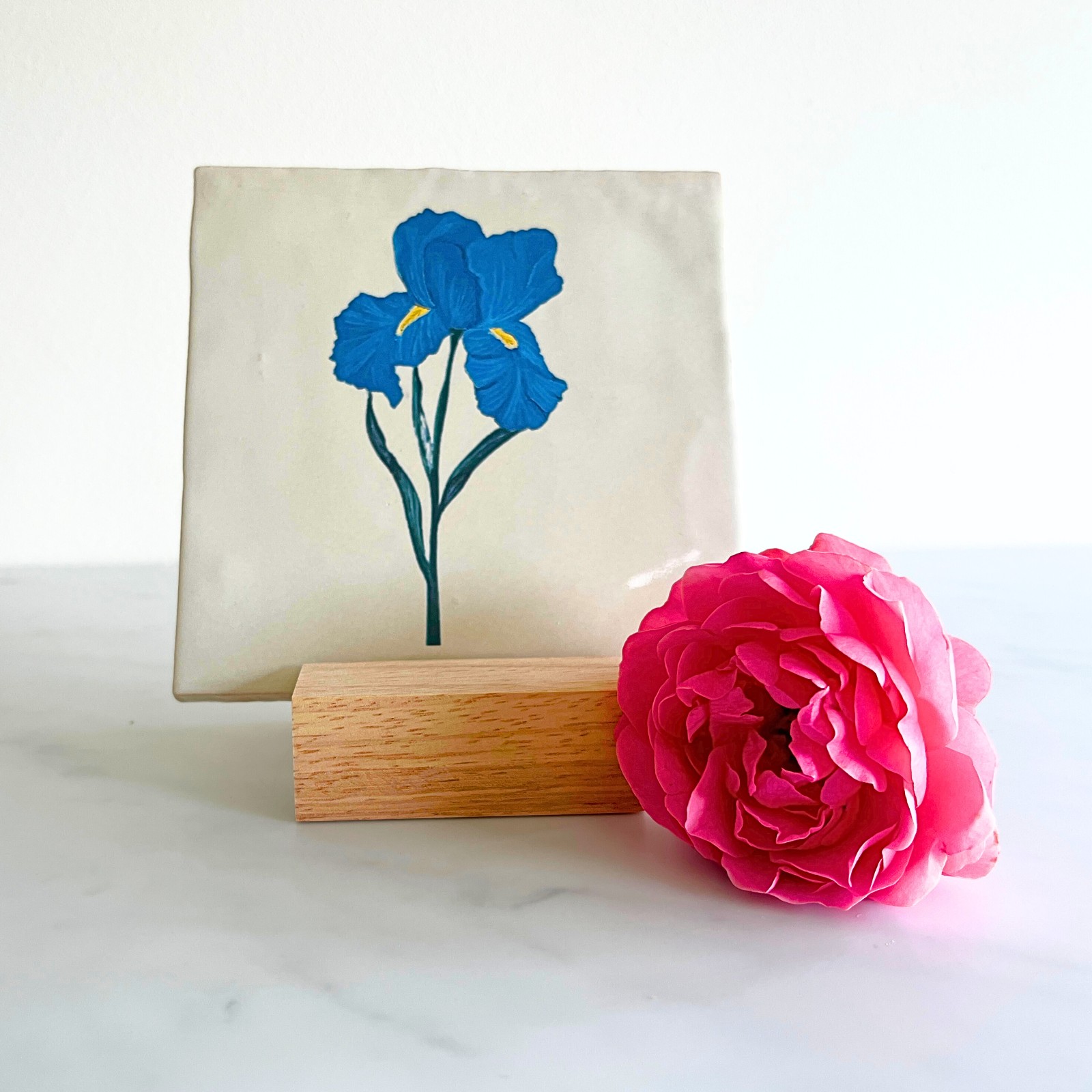 Tegeltje 'Iris'