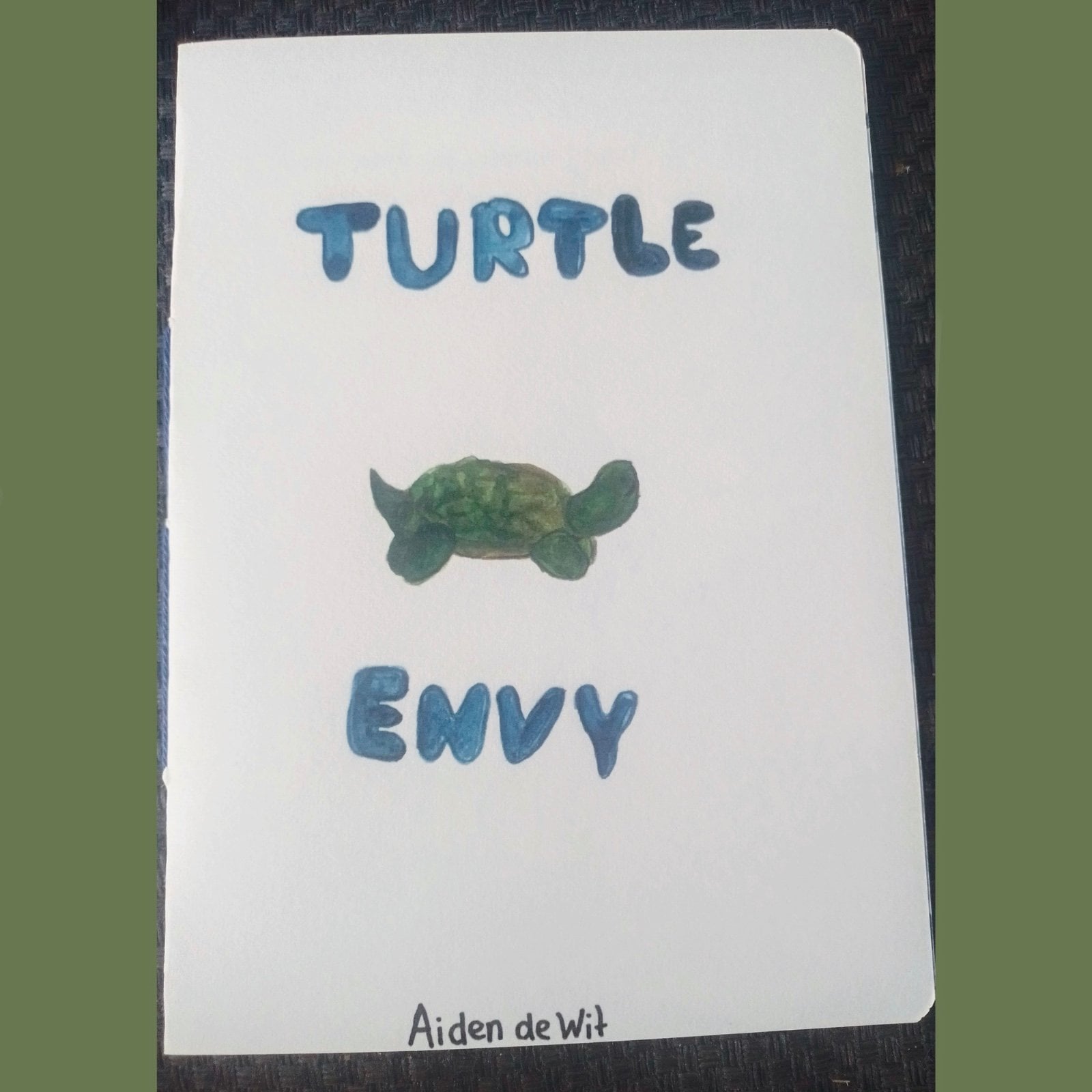 Zine ‘Turtle Envy’ - 89116 Zine ‘Turtle Envy’
