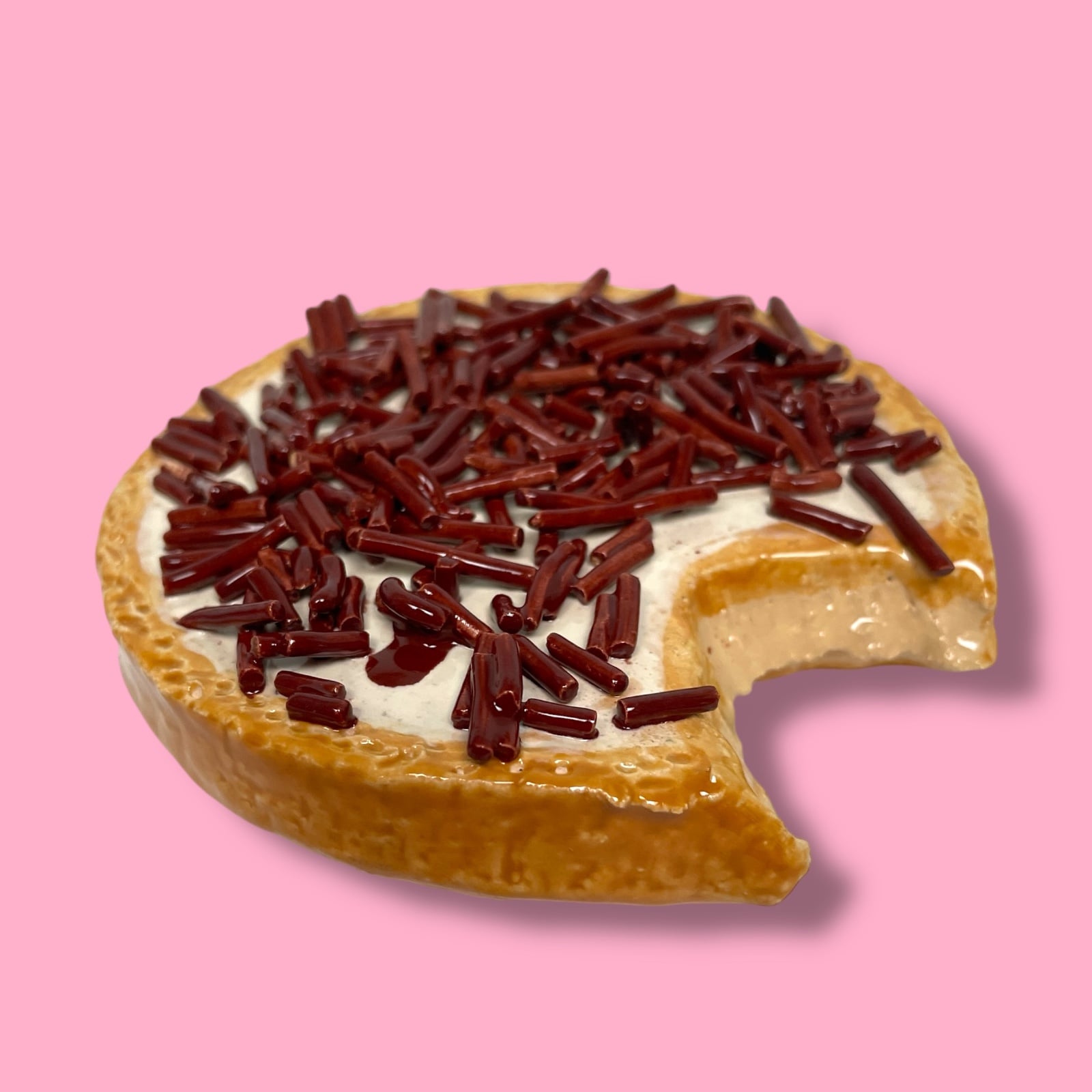 Beschuit met hagelslag van keramiek - 96553 Beschuit met hagelslag van keramiek