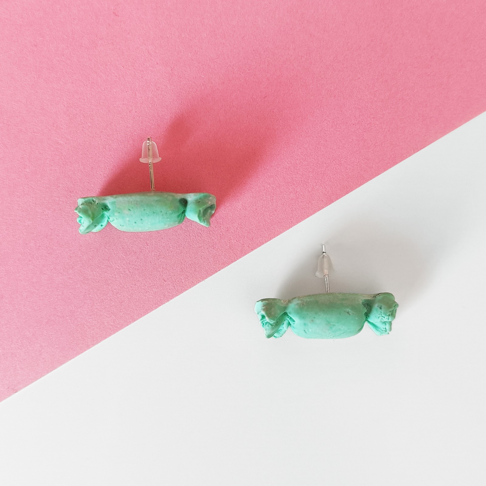 Groene Snoepjes Oorbellen