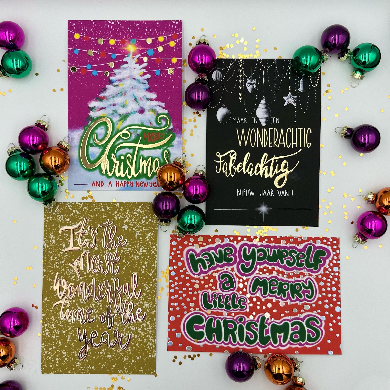 Kerstkaart " Wonderachtig & Fabelachtigr" - 95948 Kerstkaart " Wonderachtig & Fabelachtig"