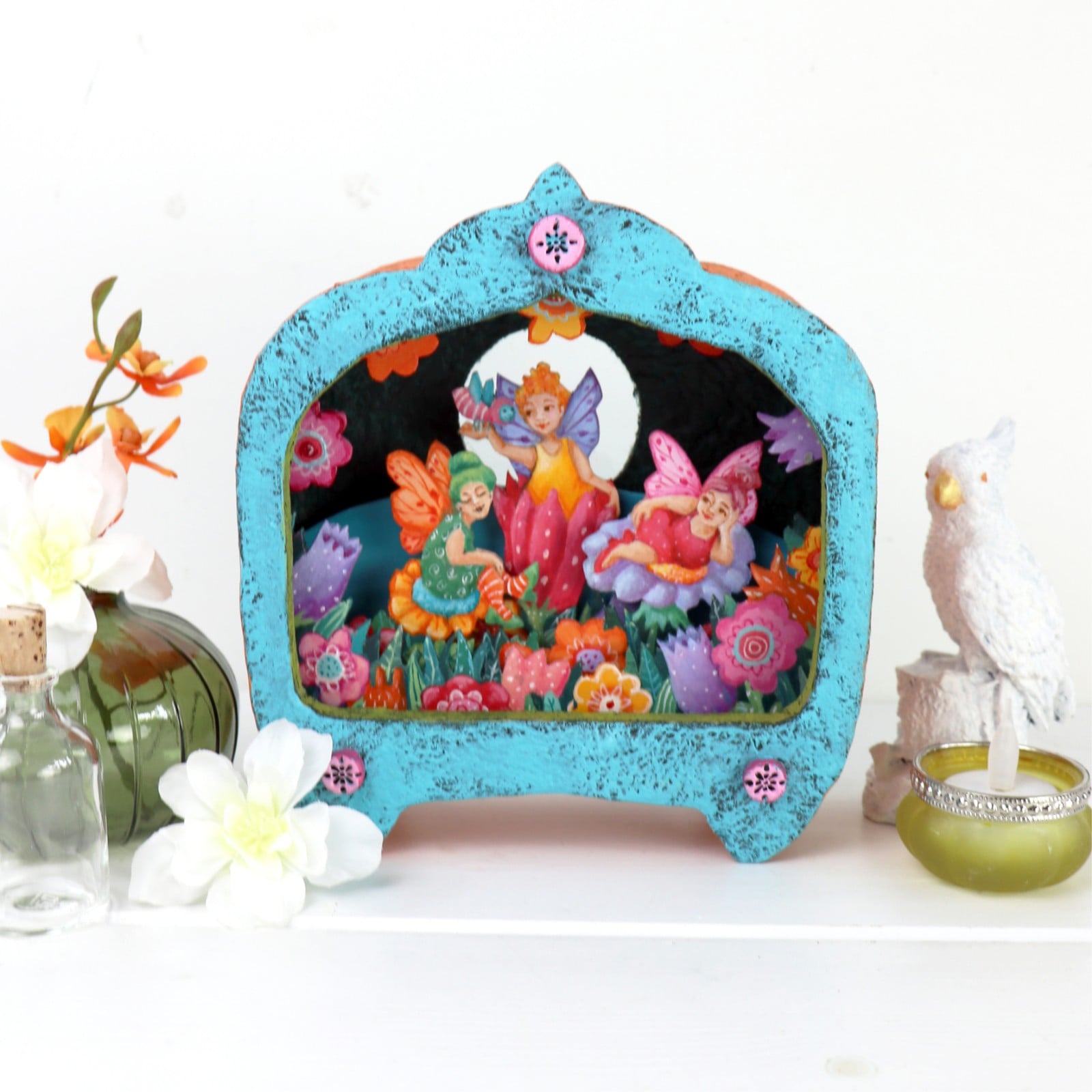 Kjkdoos Betoverde Elfjes  Tuin