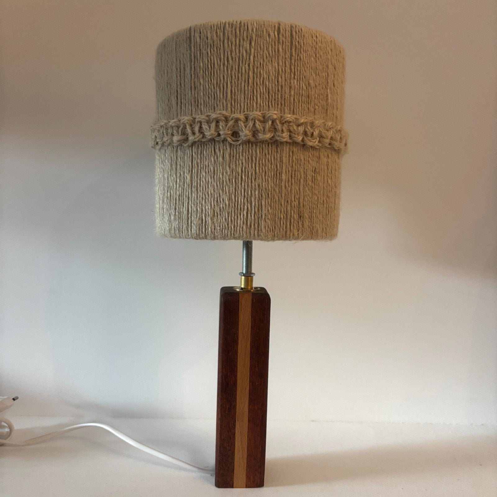 Smal hoog lampje handgemaakt