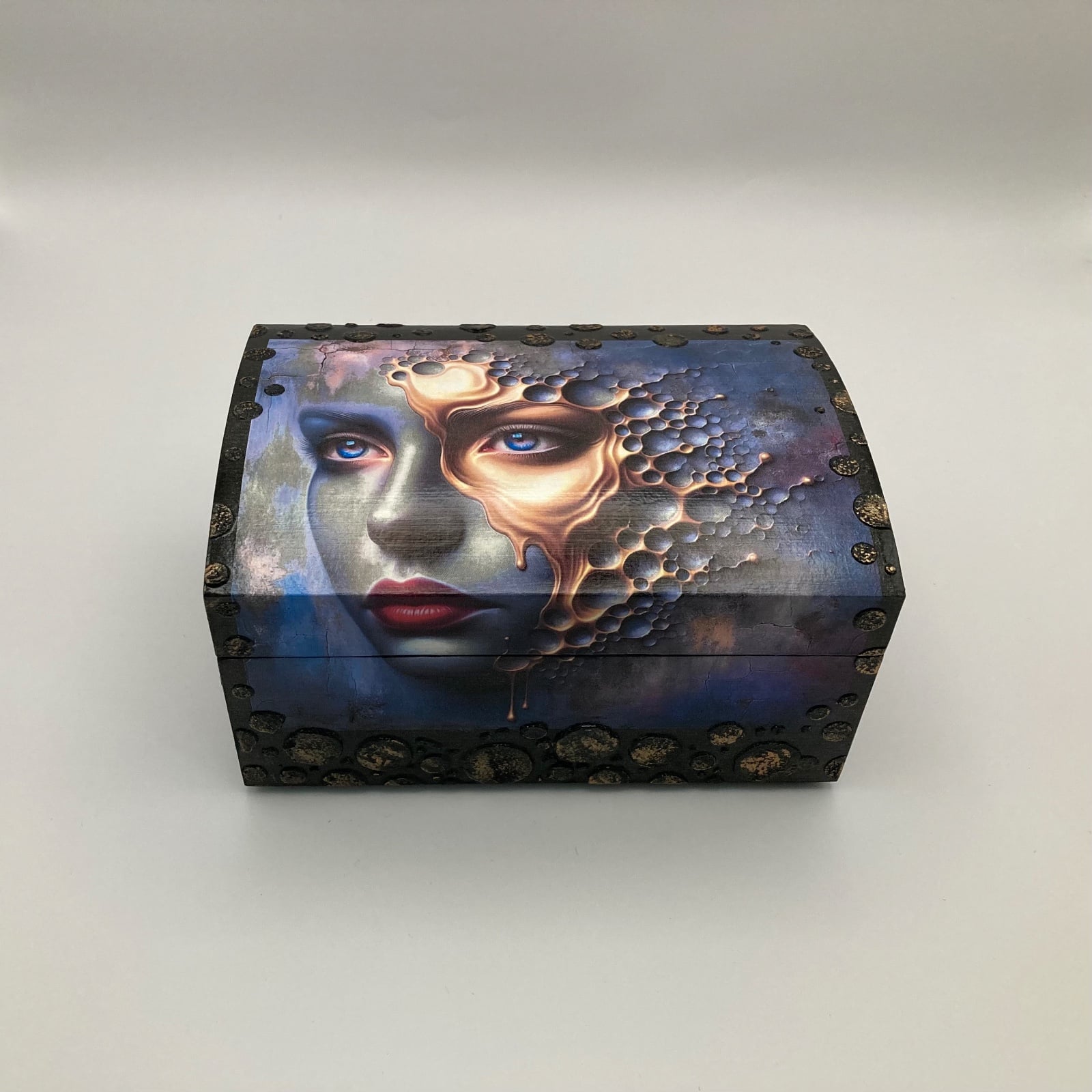 Bamboe sieradendoos ‘The Face of Shadows’