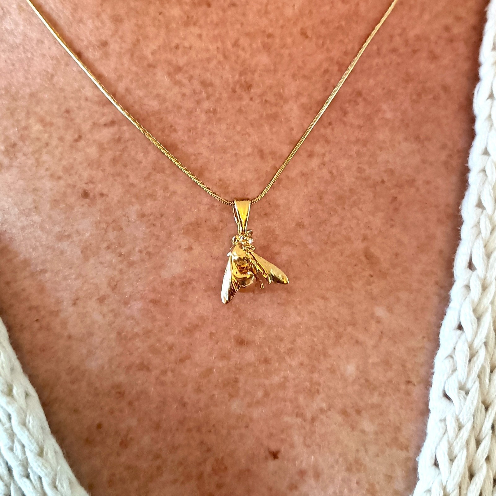 Échte honingbij hanger