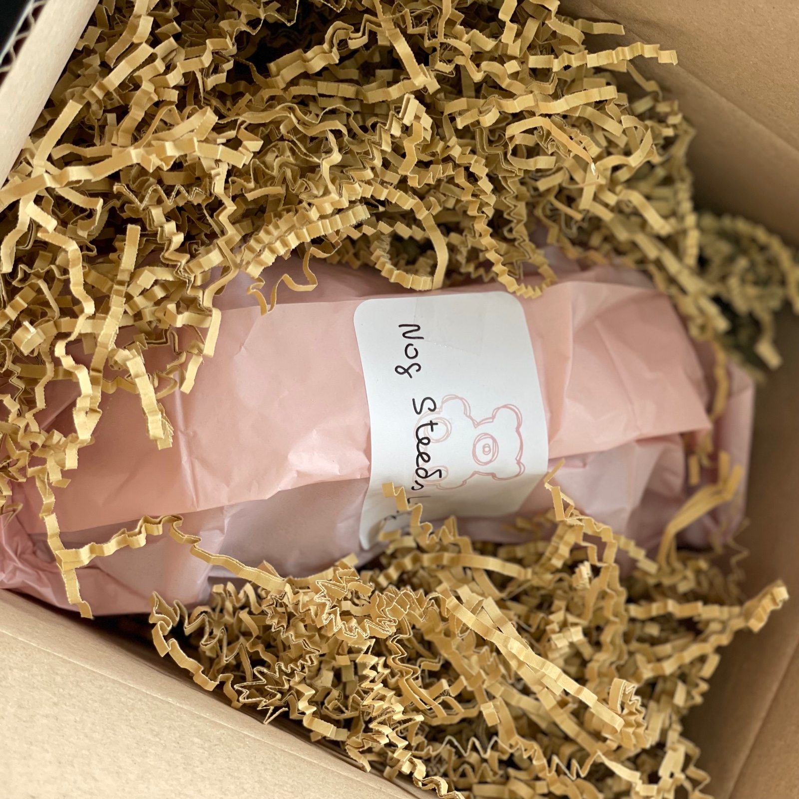 Pre-Loved knuffel Mocca teddybeer knuffeldier