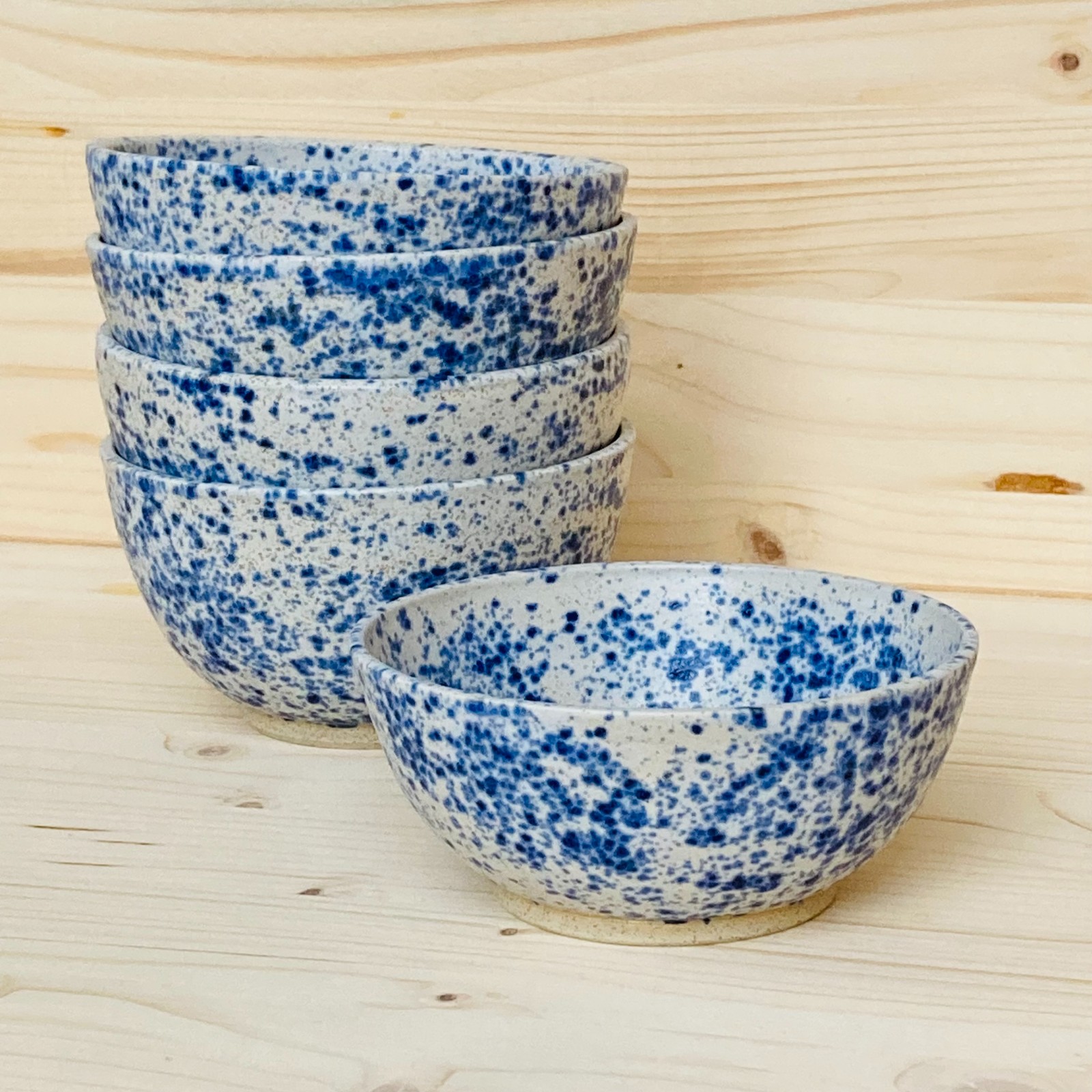 Schaaltjes in de stijl van Delfts Blauw - 104066 Handgemaakt keramiek, schaaltjes in de stijl van Delfts Blauw