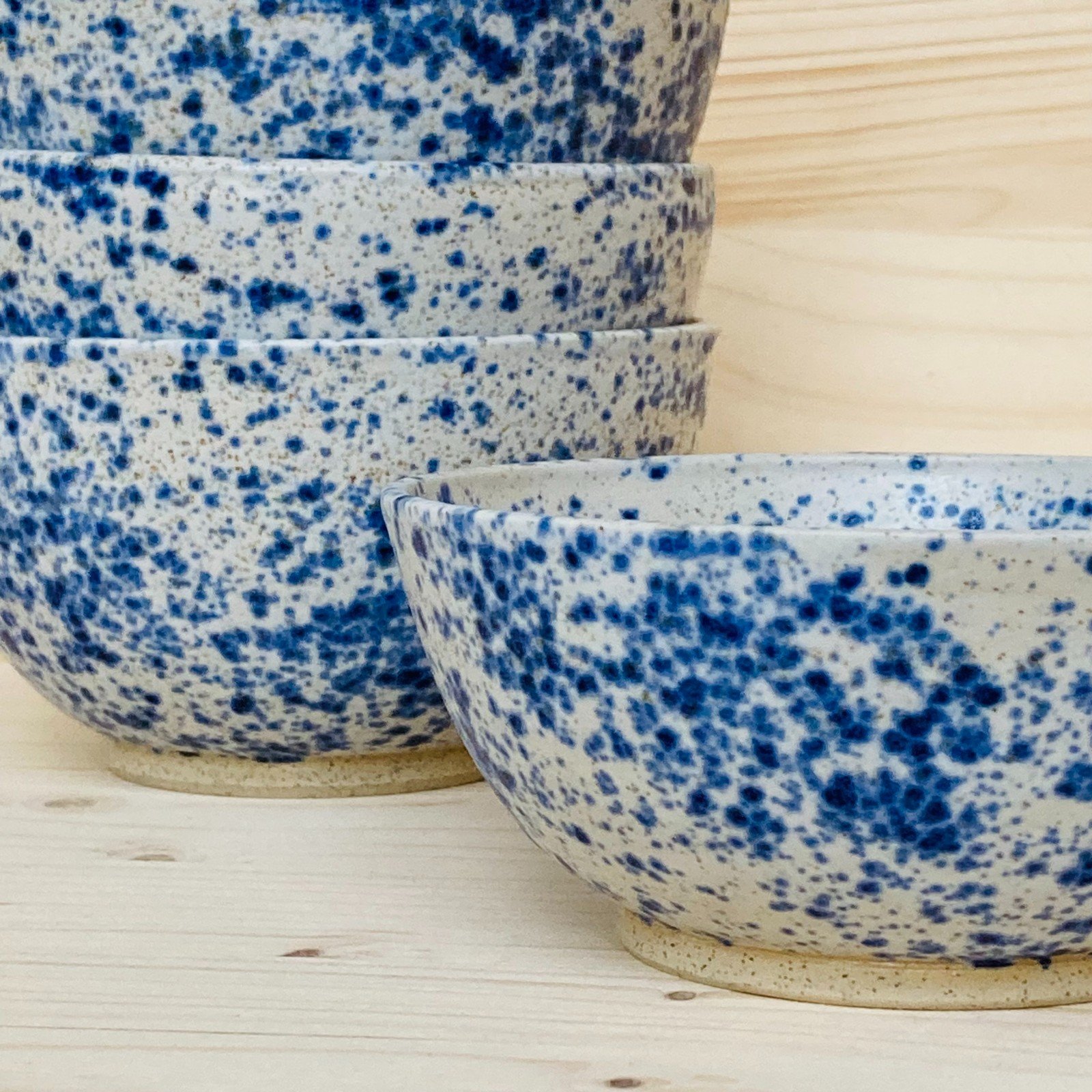 Schaaltjes in de stijl van Delfts Blauw - 104067 Handgemaakt keramiek, schaaltjes in de stijl van Delfts Blauw