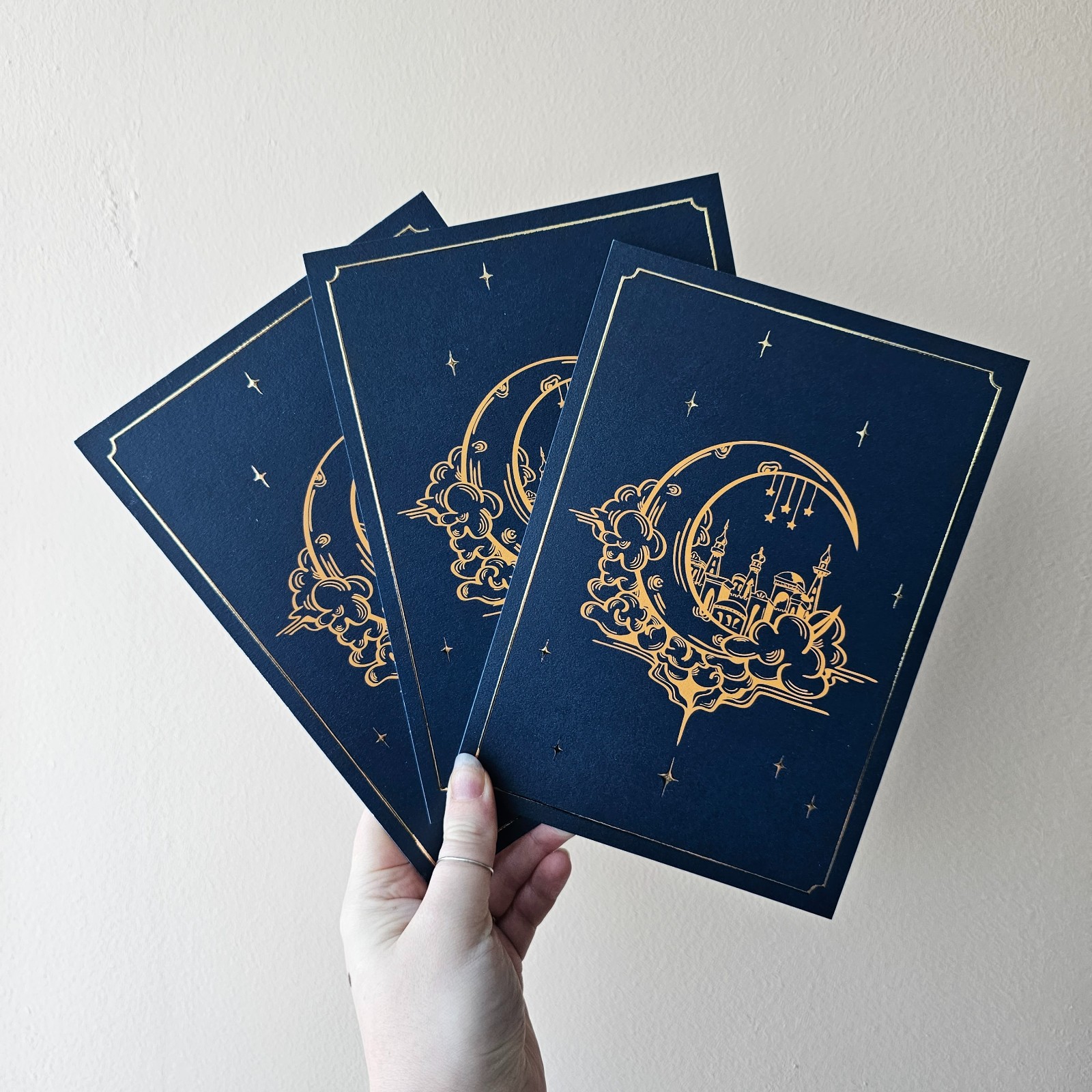 1001 nacht - print met goudfolie