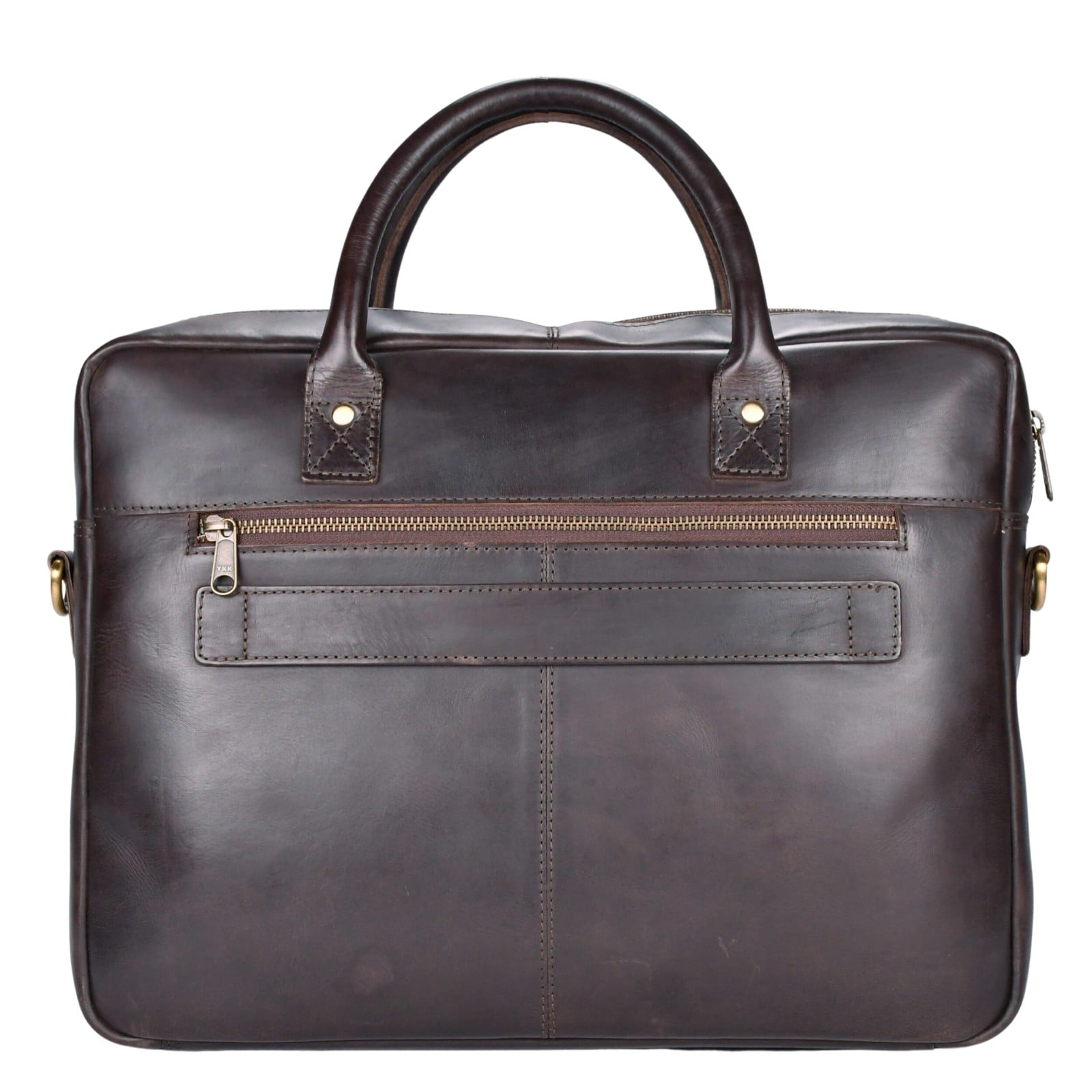 Beocca Leren laptoptas Mason Donkerbruin 15" - 108888 Beocca Leren laptoptas Mason Donkerbruin 15"