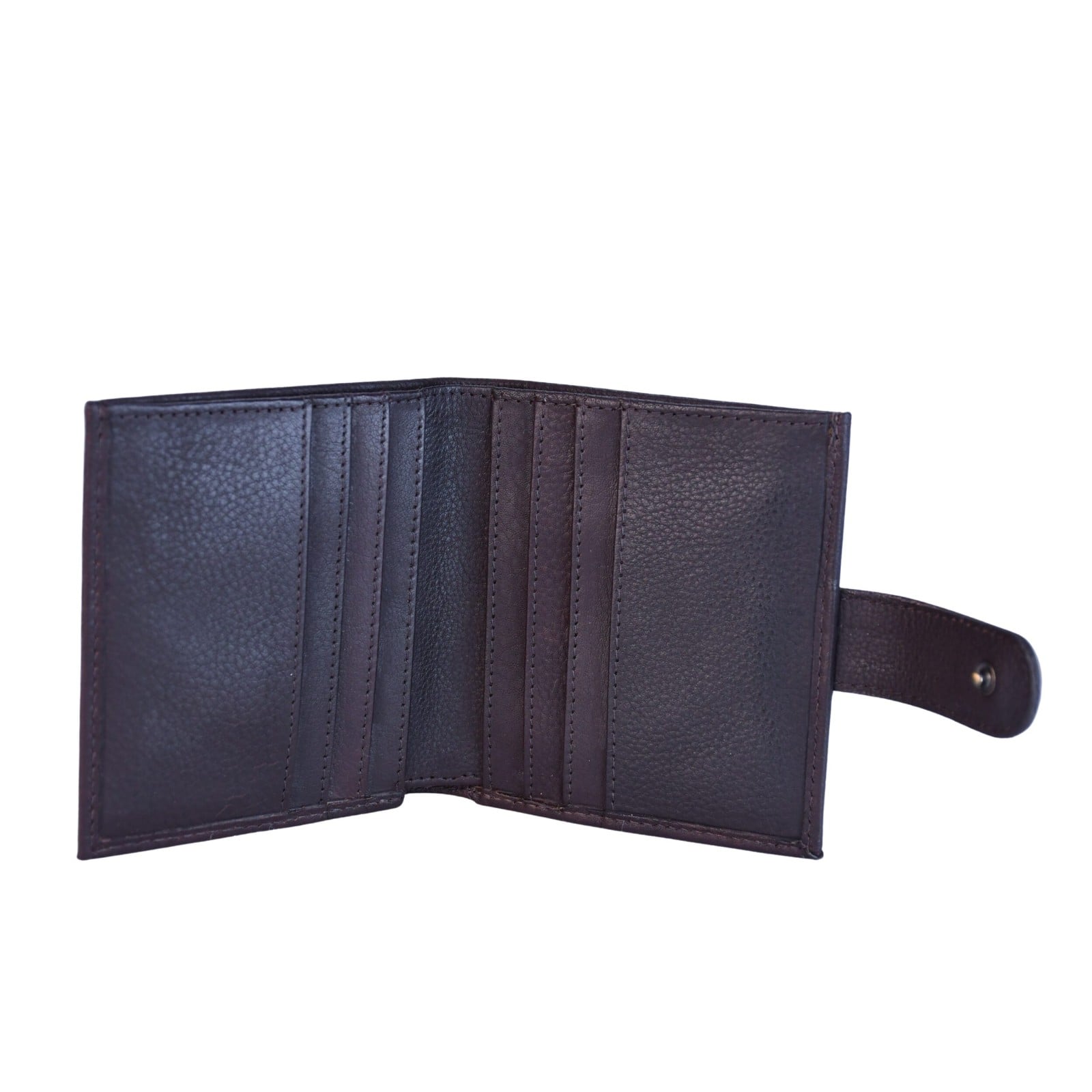 Beocca leren portemonnee Aris donkerbuin - 108944 Beocca leren portemonnee Aris donkerbuin