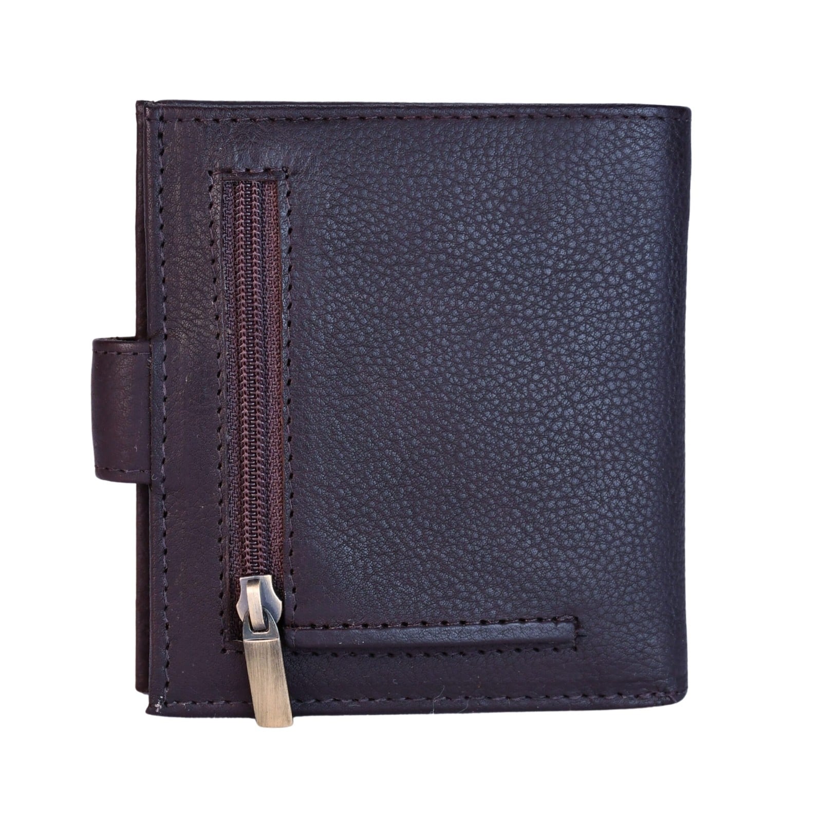 Beocca leren portemonnee Aris donkerbuin - 108949 Beocca leren portemonnee Aris donkerbuin