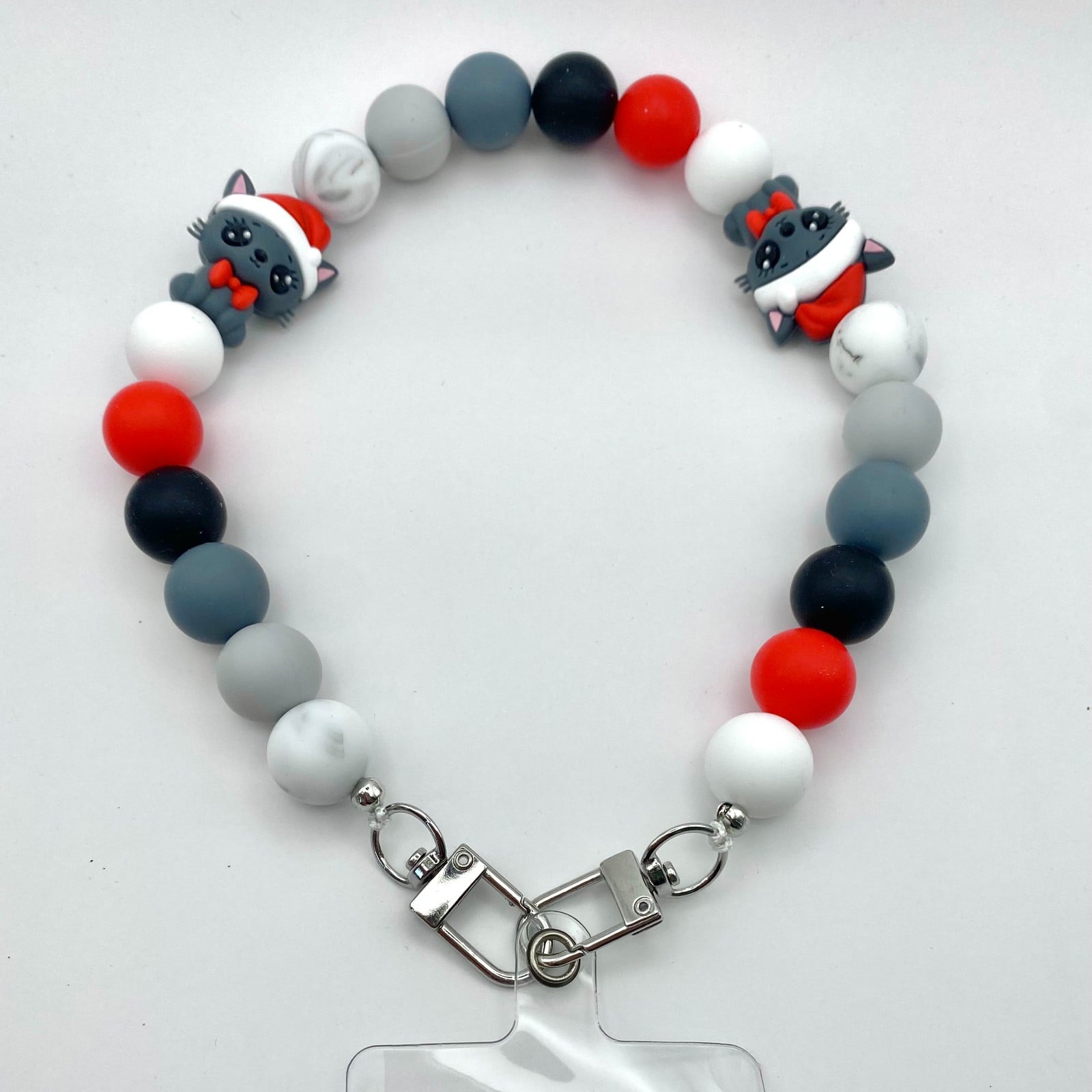 Kerst telefoonkoord handgemaakt - KPZ108 - 108062 Kerst telefoonkoord handgemaakt - KPZ108