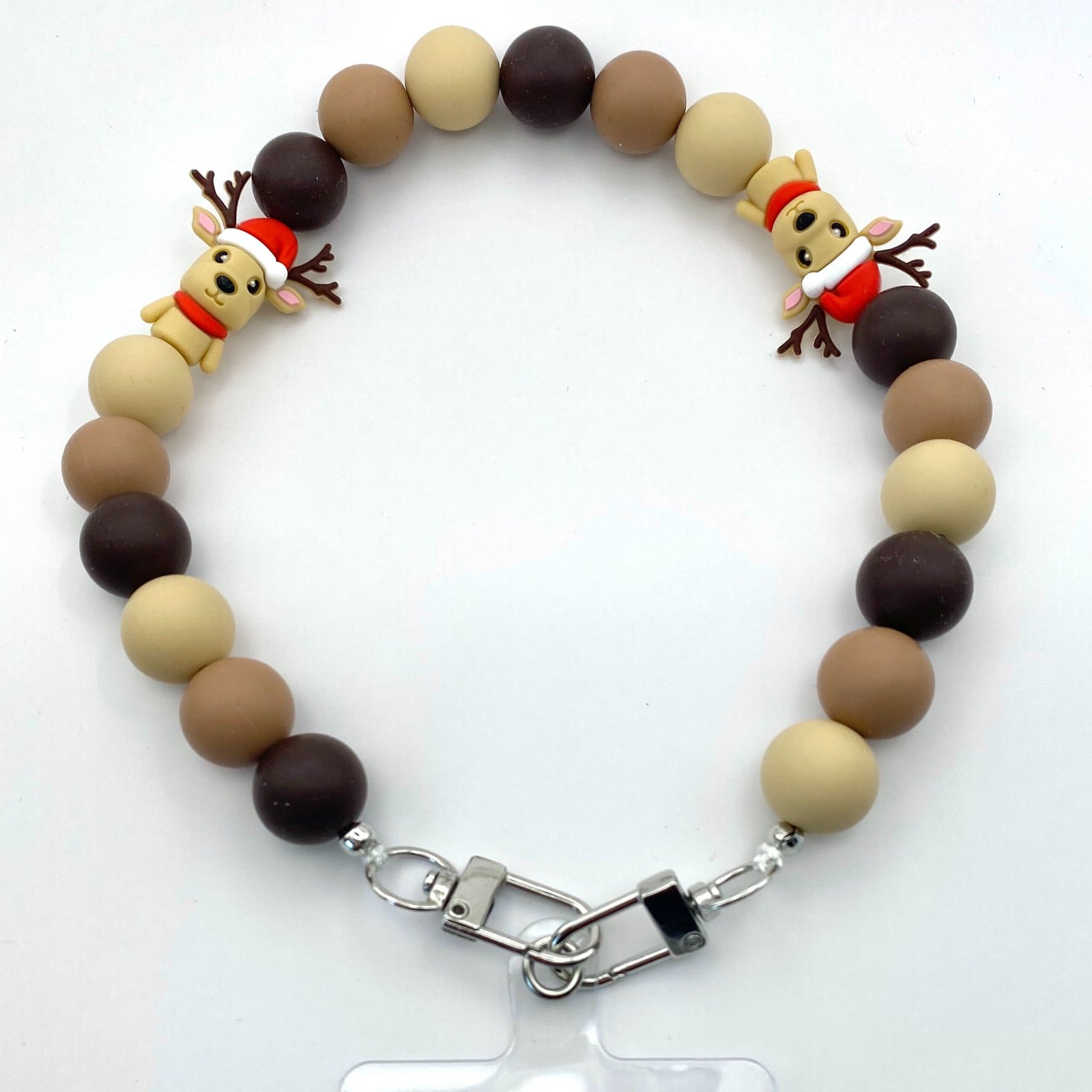 Kerst telefoonkoord handgemaakt - KRZ112 - 108083 Kerst telefoonkoord handgemaakt - KZR112