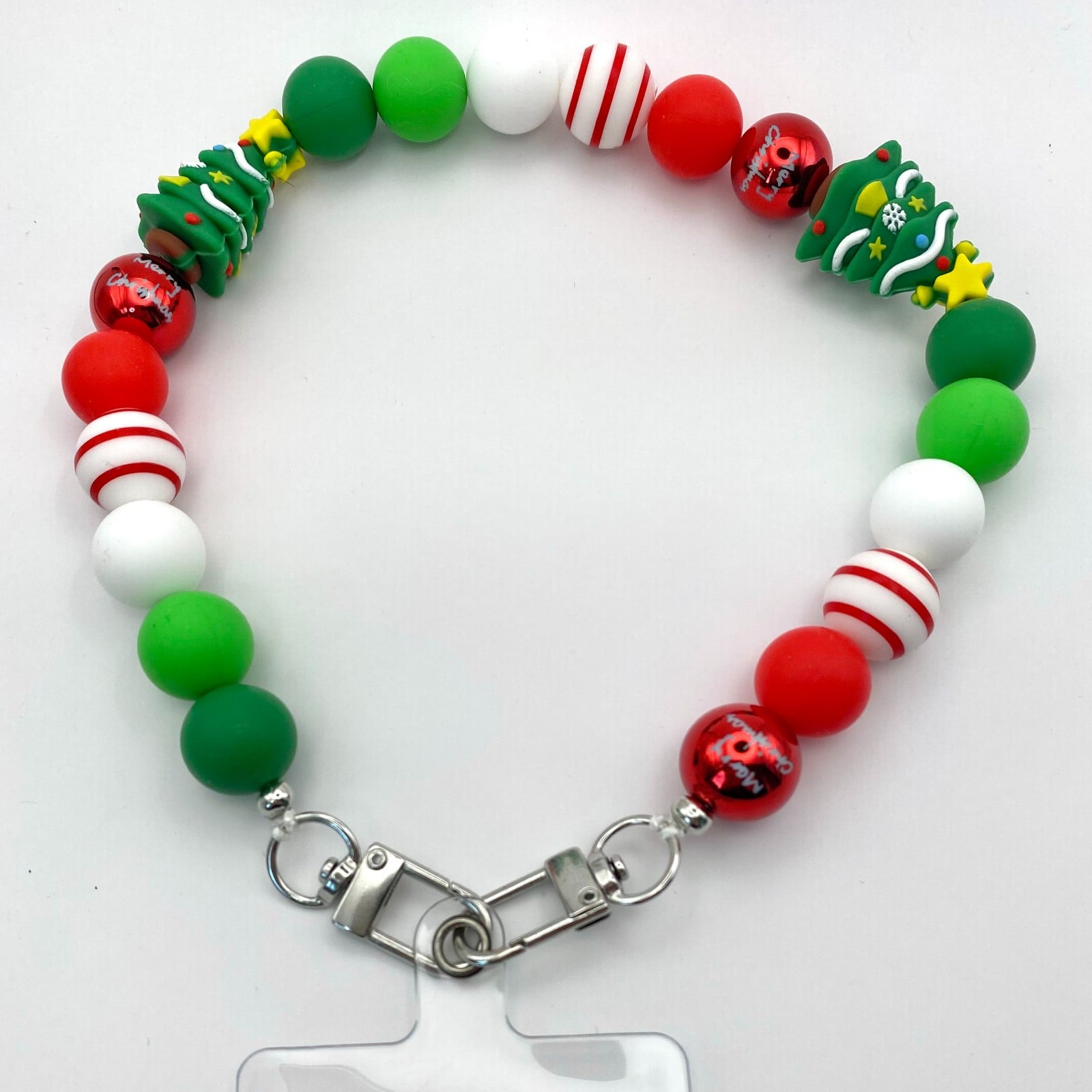 Kerst telefoonkoord handgemaakt - KZB099 - 108018 Kerst telefoonkoord handgemaakt - KZB099