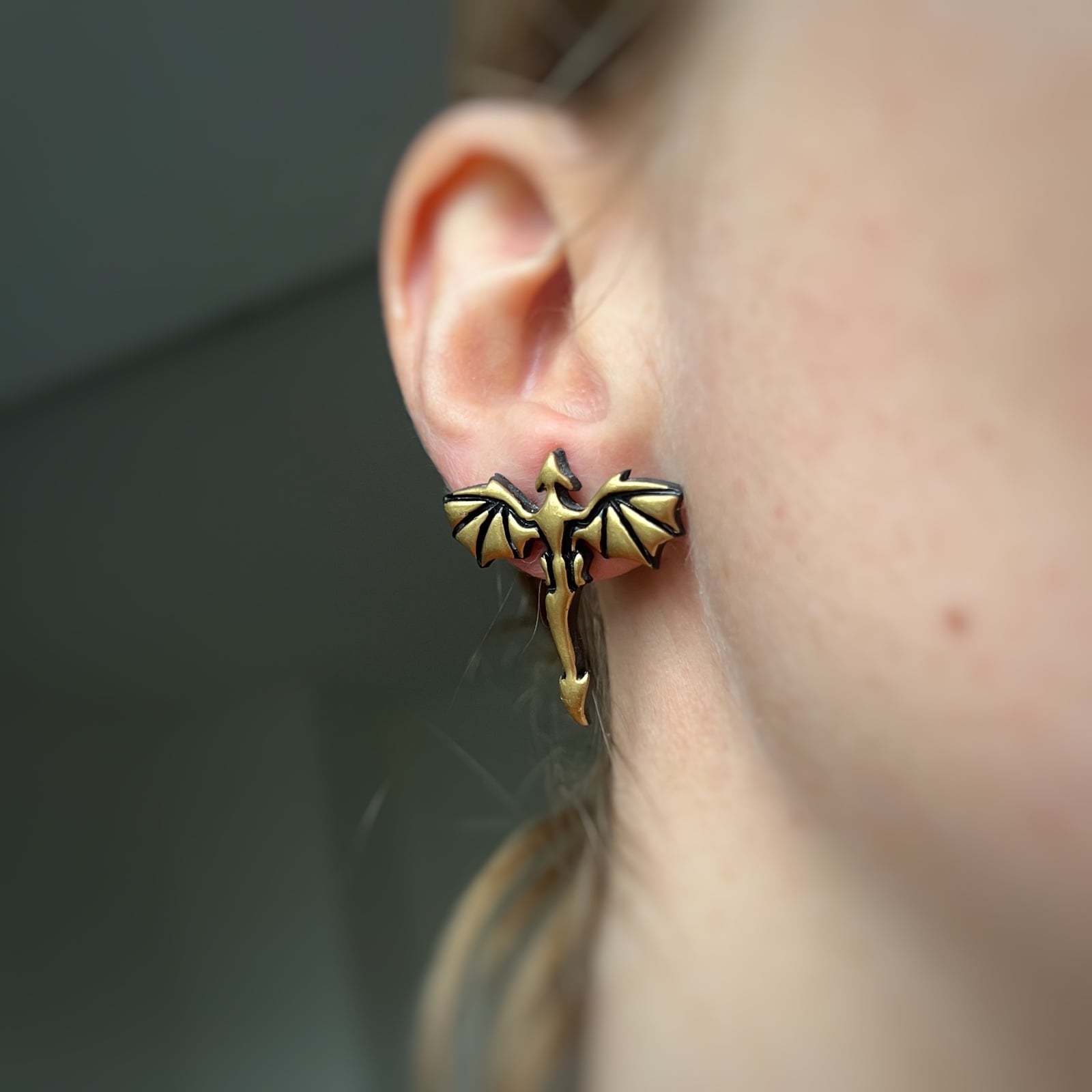 Draak oorbellen stekers - 109378 Draak oorbellen stekers