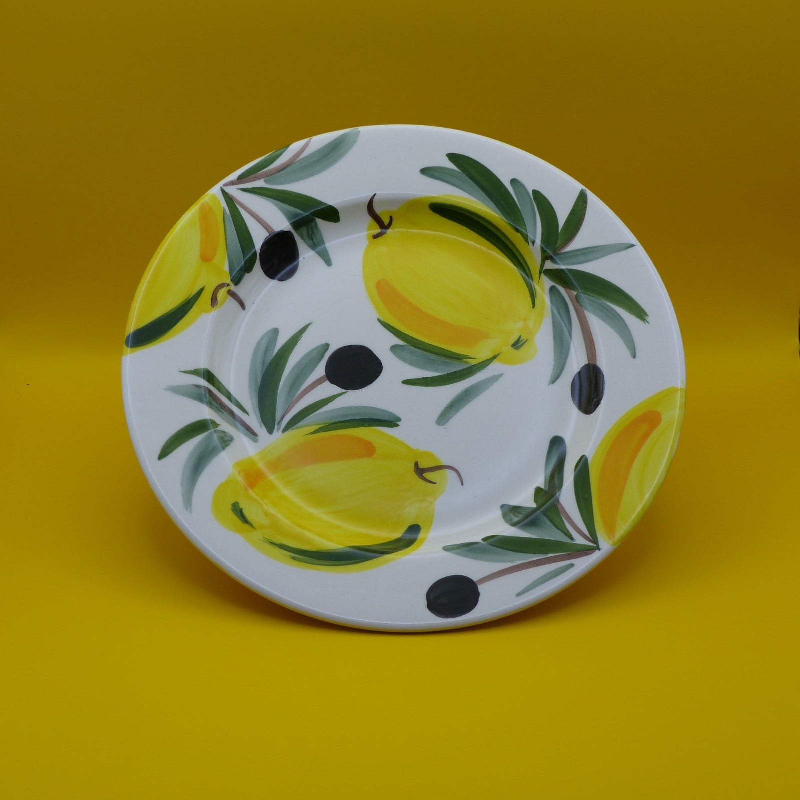 Klein Bord / Ontbijtbord | Limones y Aceitunas