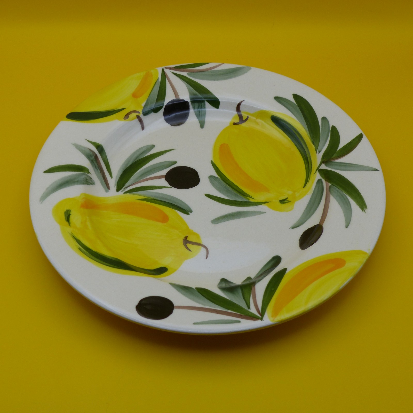 Klein Bord / Ontbijtbord | Limones y Aceitunas