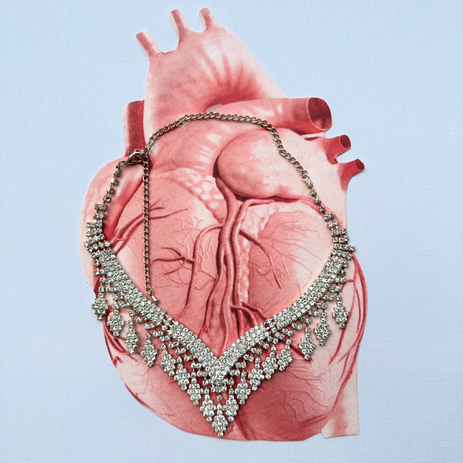 Kunst Canvas Print, Jou sierraad dat Hart heet, (100x100 versie 3)