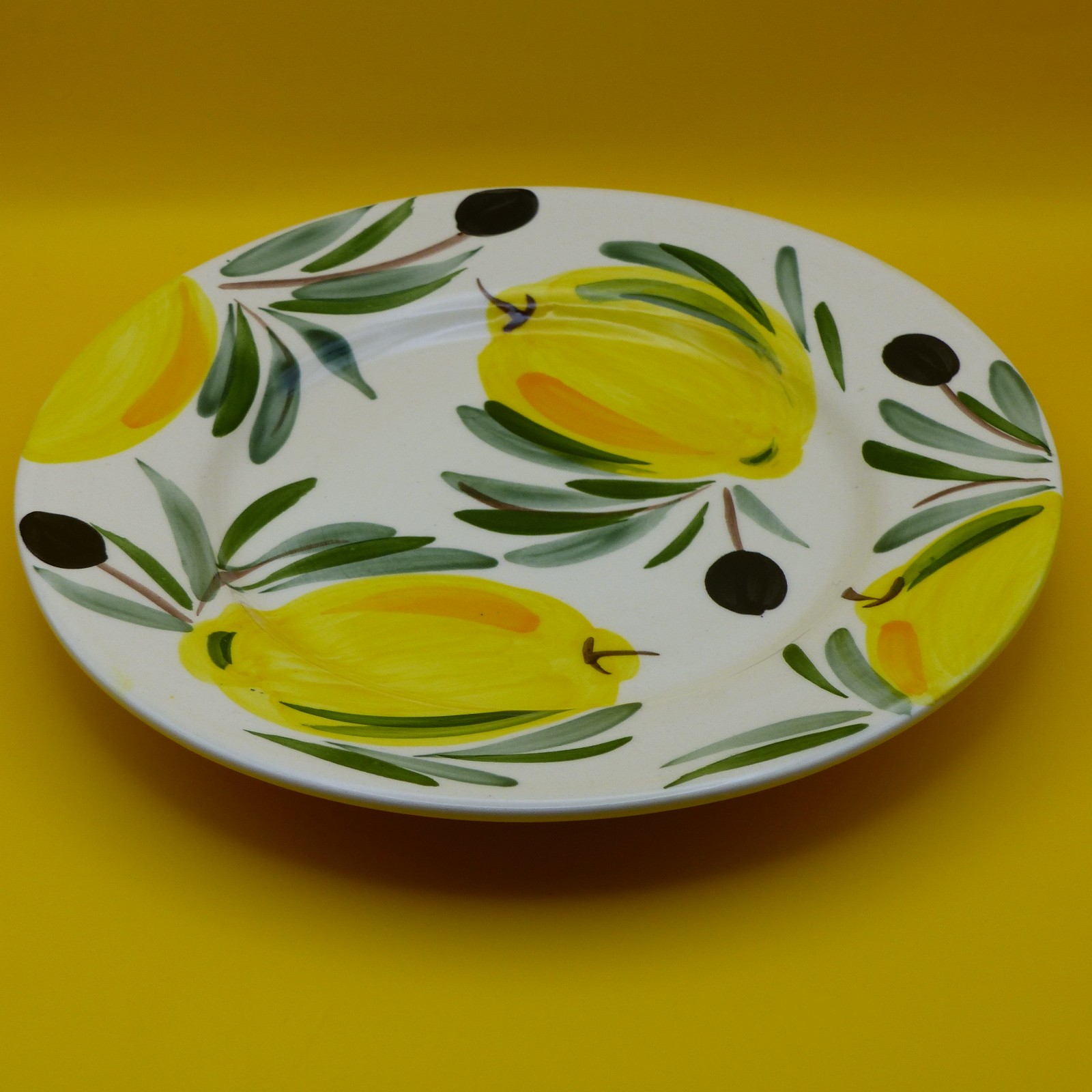 Plat Bord - Dinerbord | Limones y Aceitunas