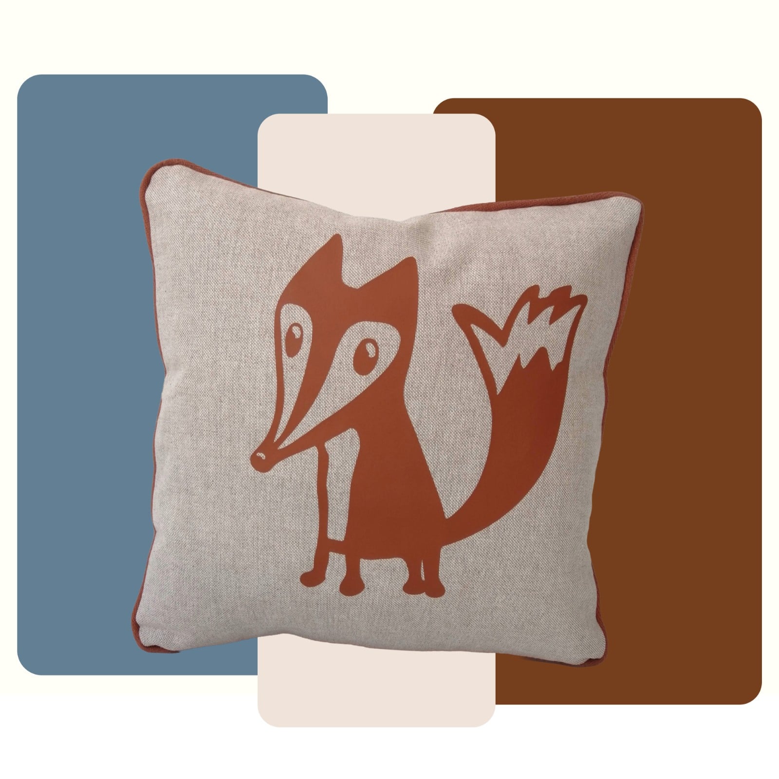 Decoratieset Vosje Spencer – handgemaakt