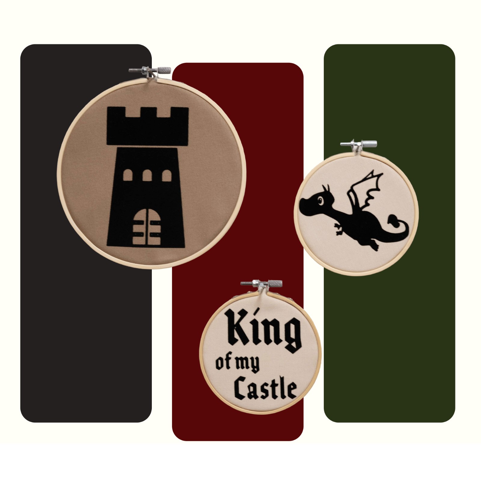King of my Castle – Grote Ridder & Draken Decoratieset