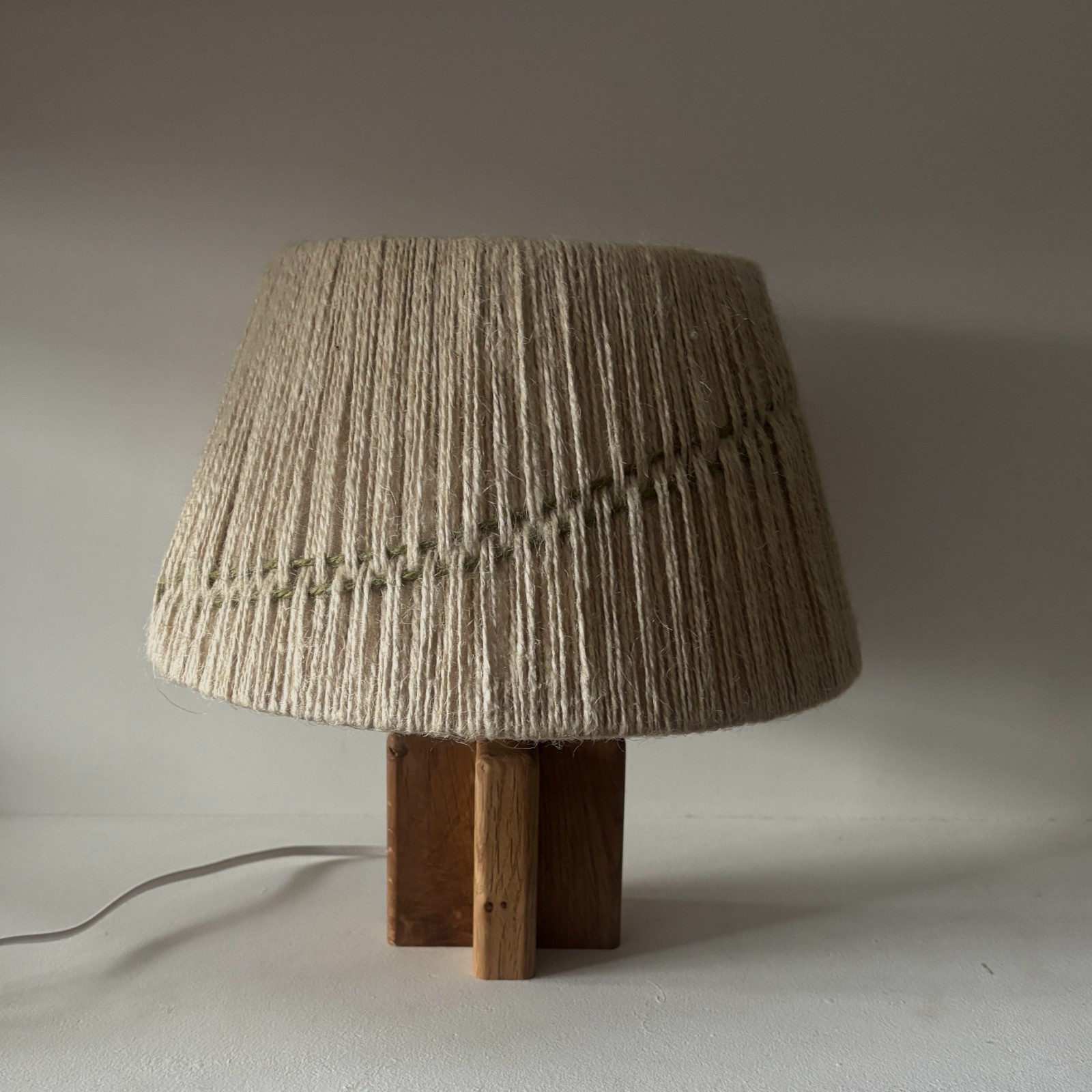 Schemer lampje handgemaakte kap