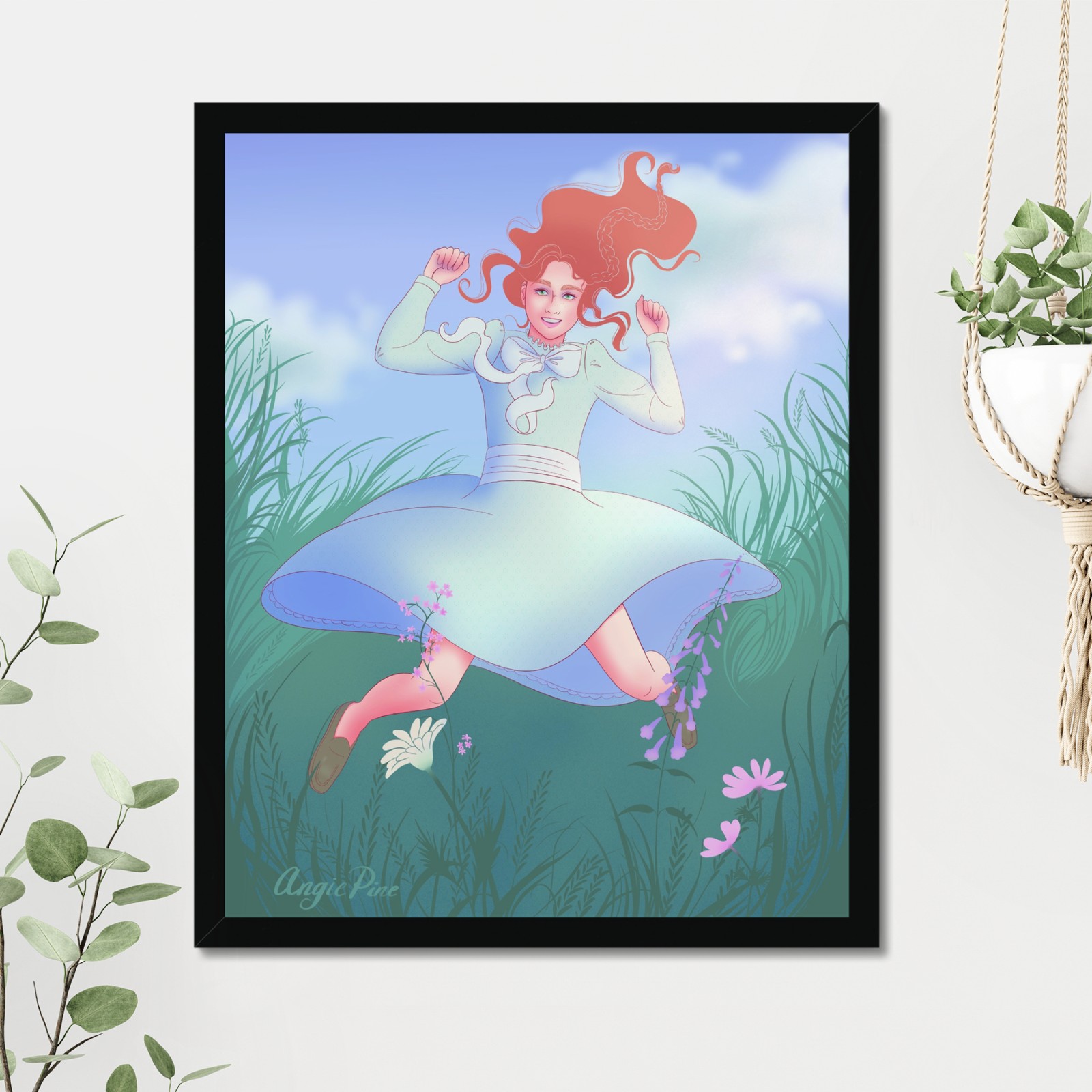 🌳 Anne of Green Gables, boekillustratieposter 40 x 50 cm