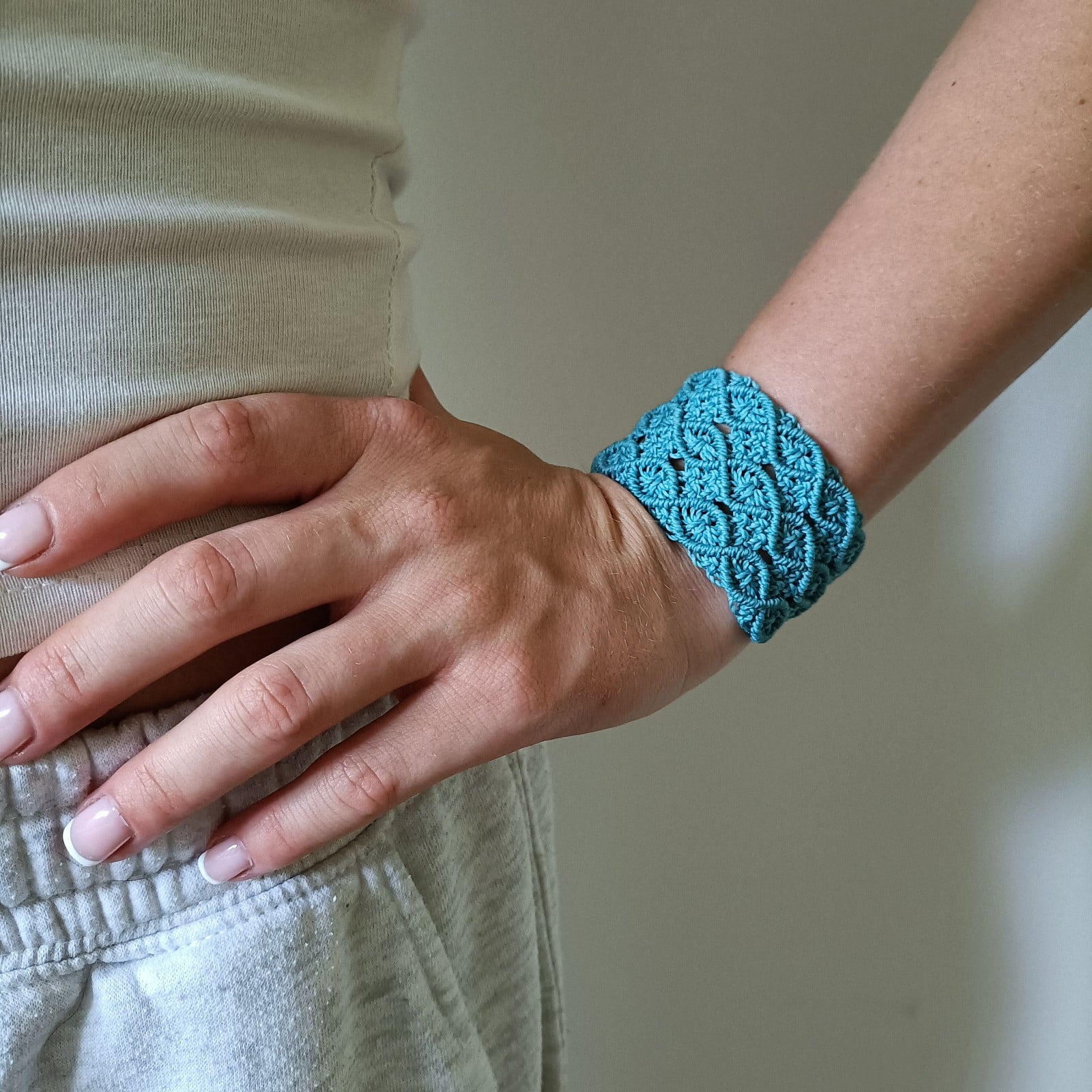 Handgeknoopte Armband Isa-Vrouwelijk & Stoer