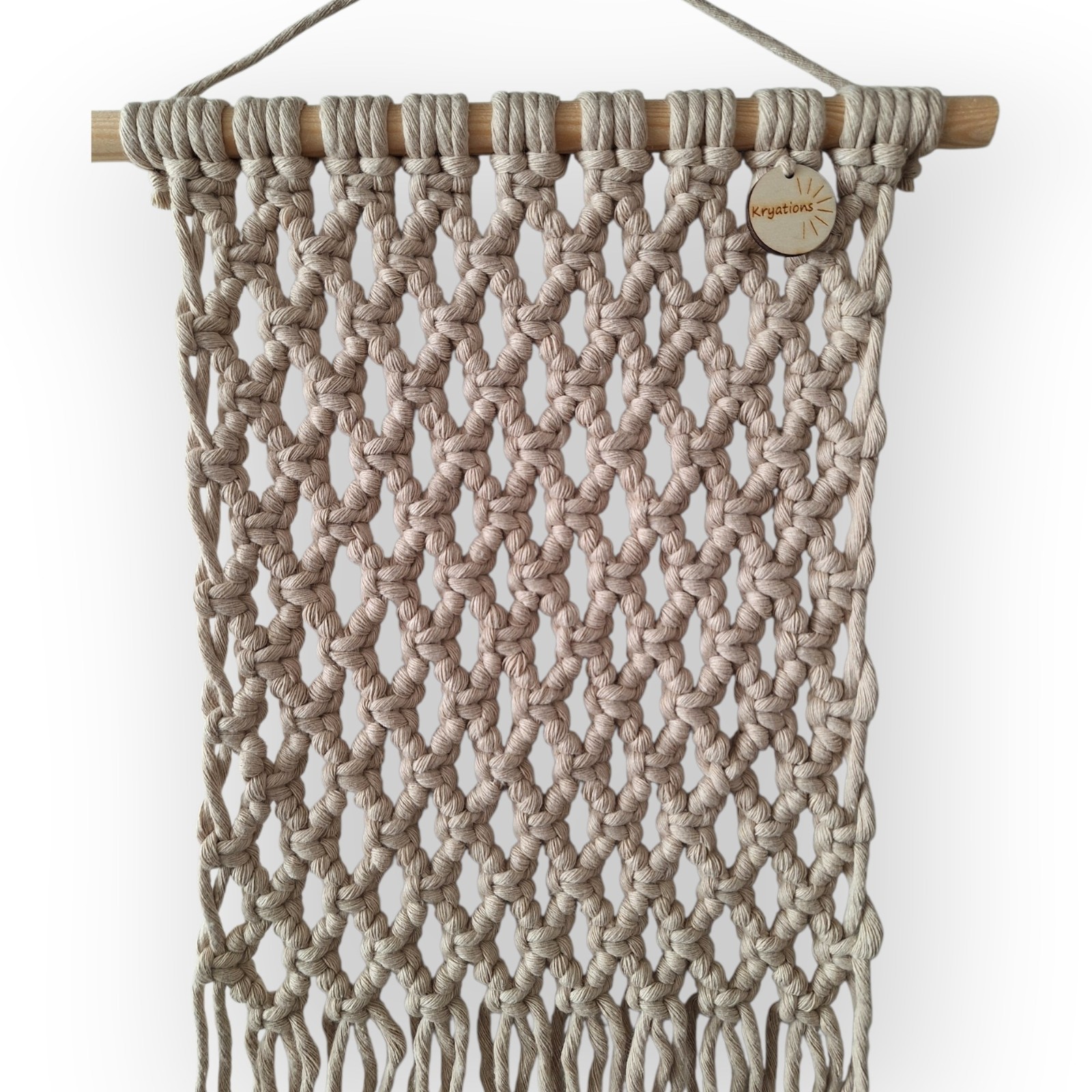 Macramé wanddecoratie •Nira•