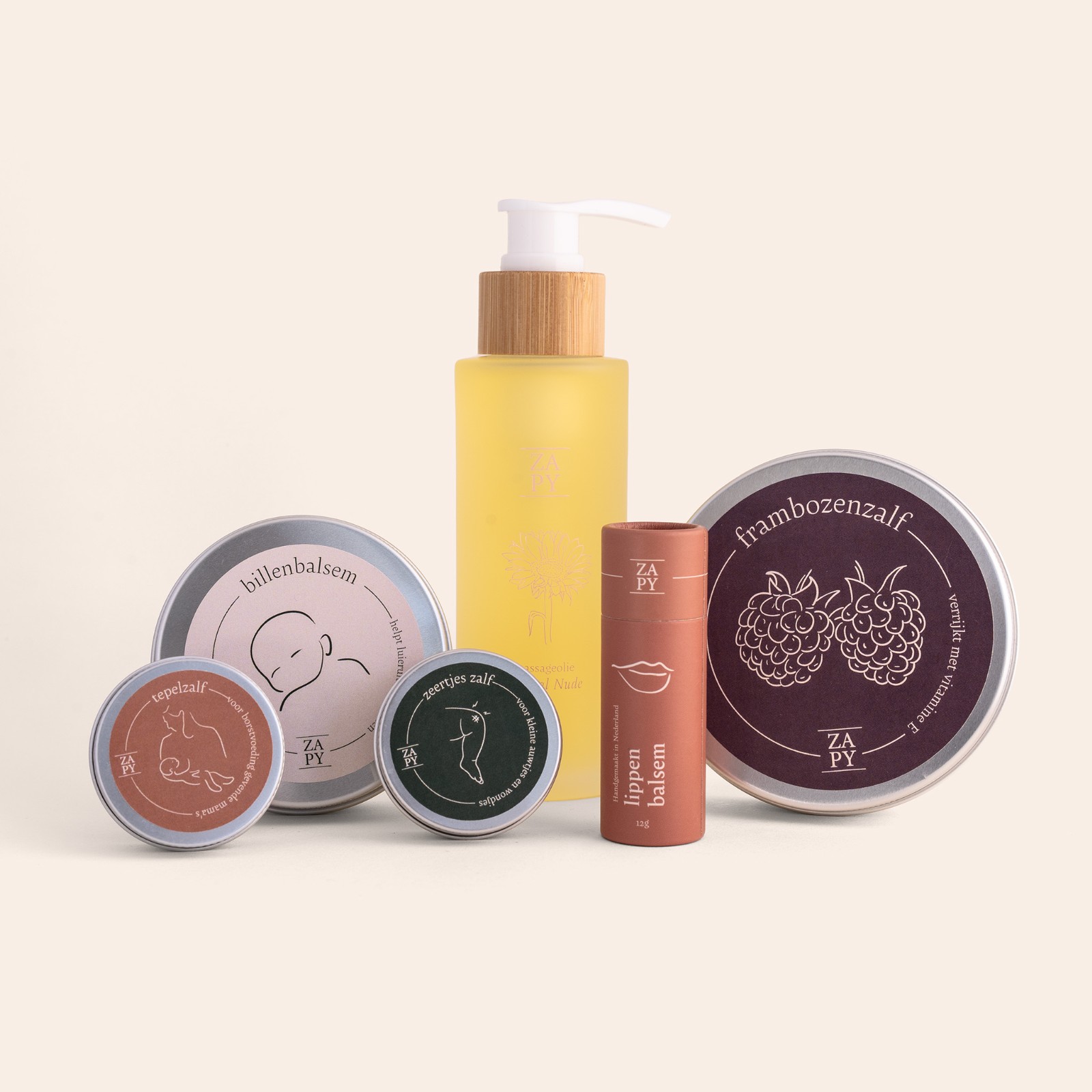 Mama & Baby huidverzorgingspakket - 100% Natuurlijk - Deluxe