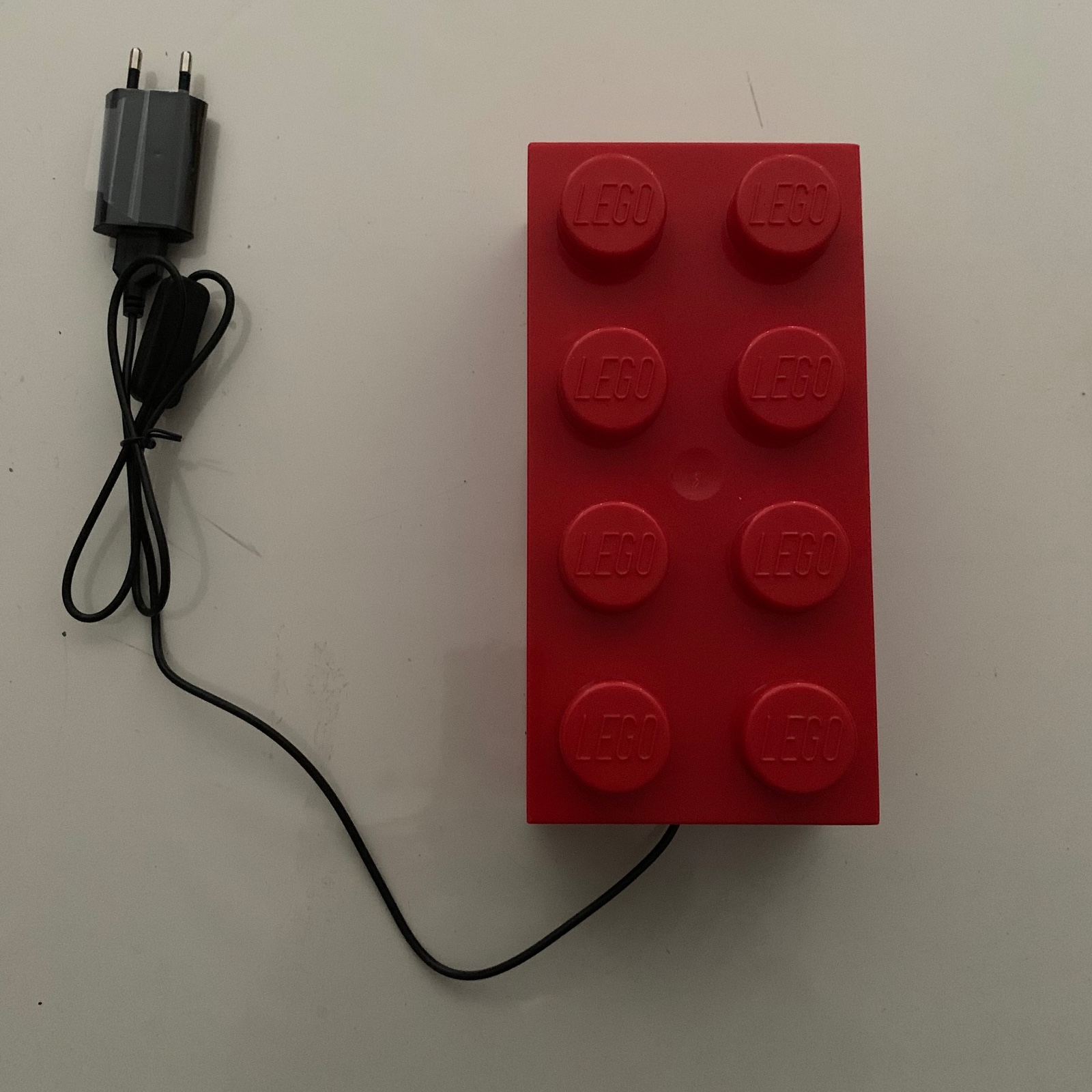 Wandlampje LEGO - Rood