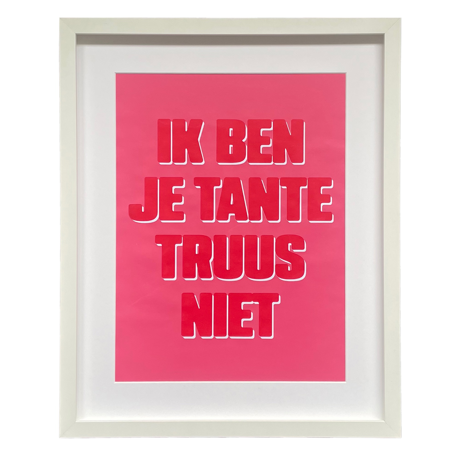 Zeefdruk - Tante Truus - 119465 Zeefdruk - Tante Truus