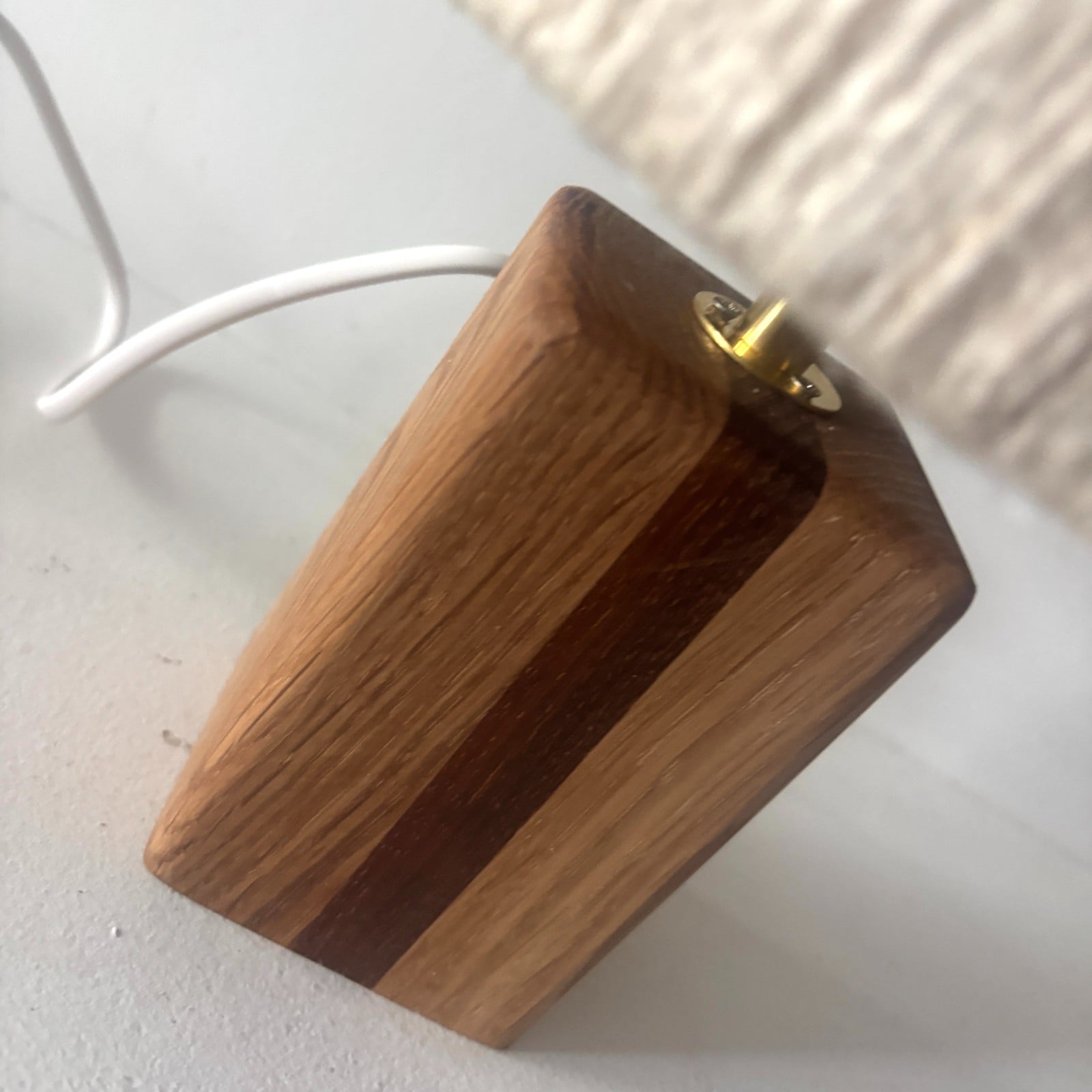 Handgemaakt lampje met leuk detail