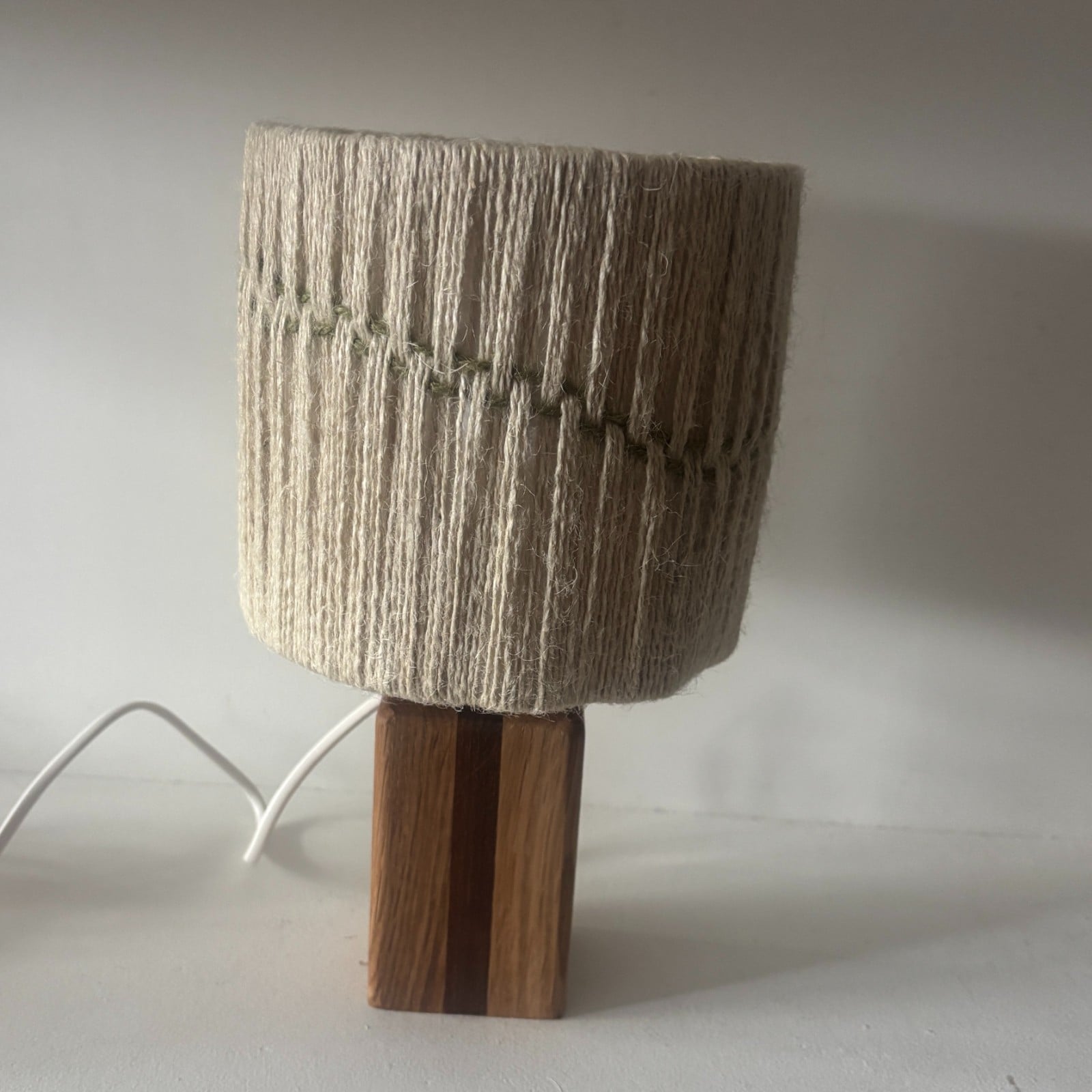 Handgemaakt lampje met leuk detail