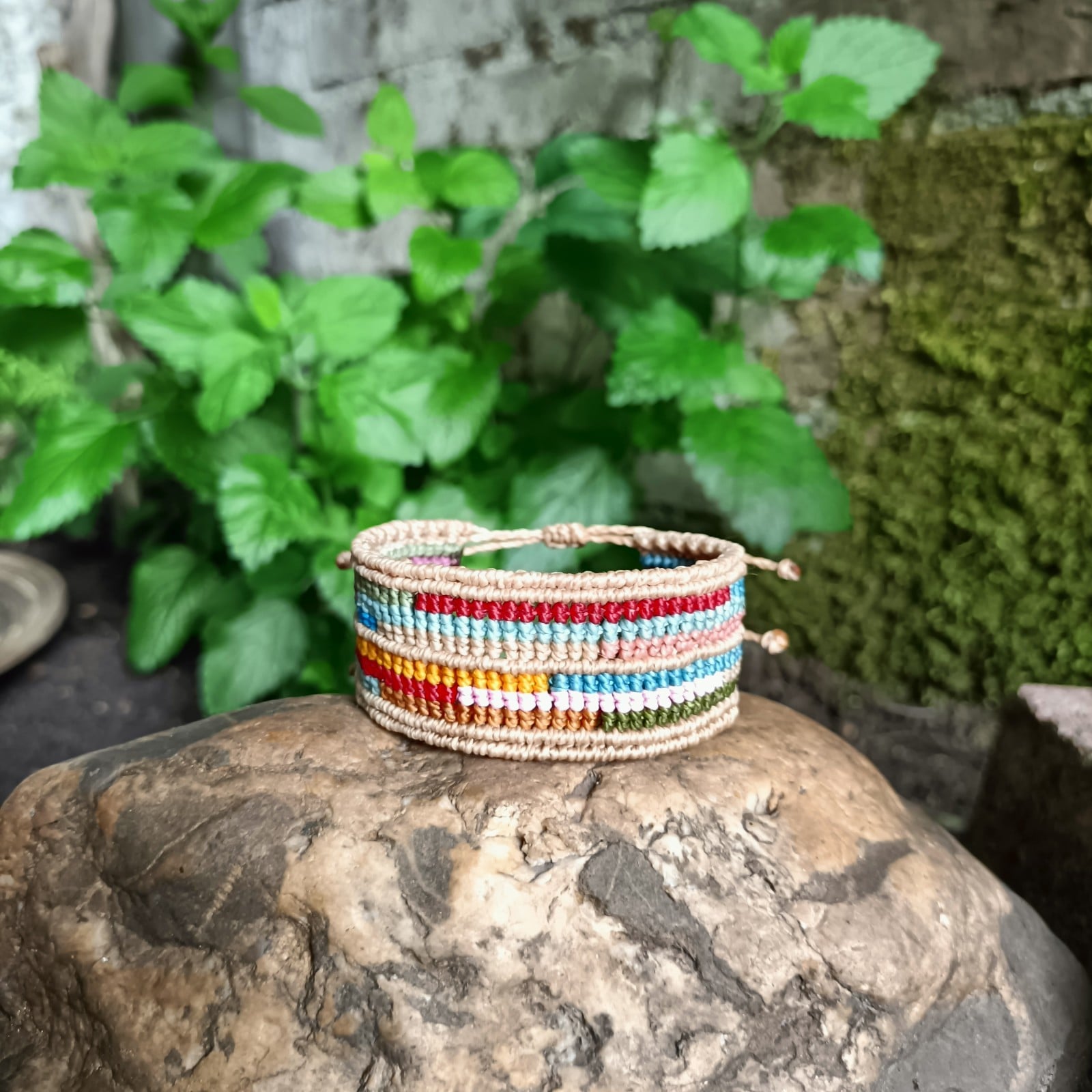 Handgemaakte Armband-Rainbow