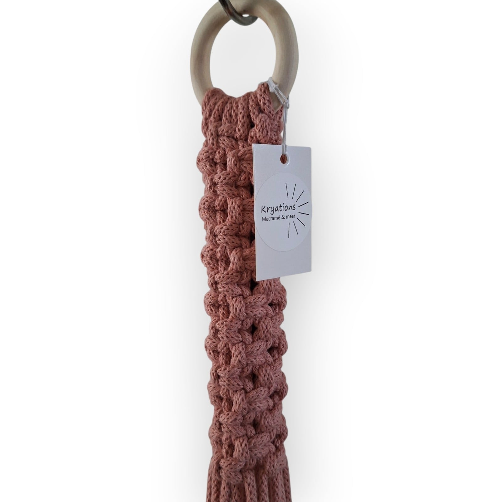 Macramé plantenhanger •Yara• incl. bloempot