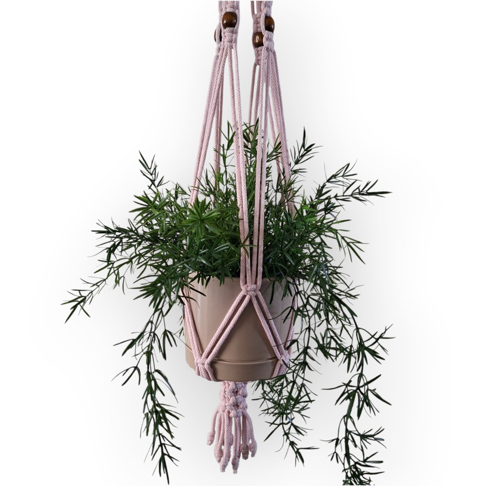 Macramé plantenhanger •Yara• incl. bloempot