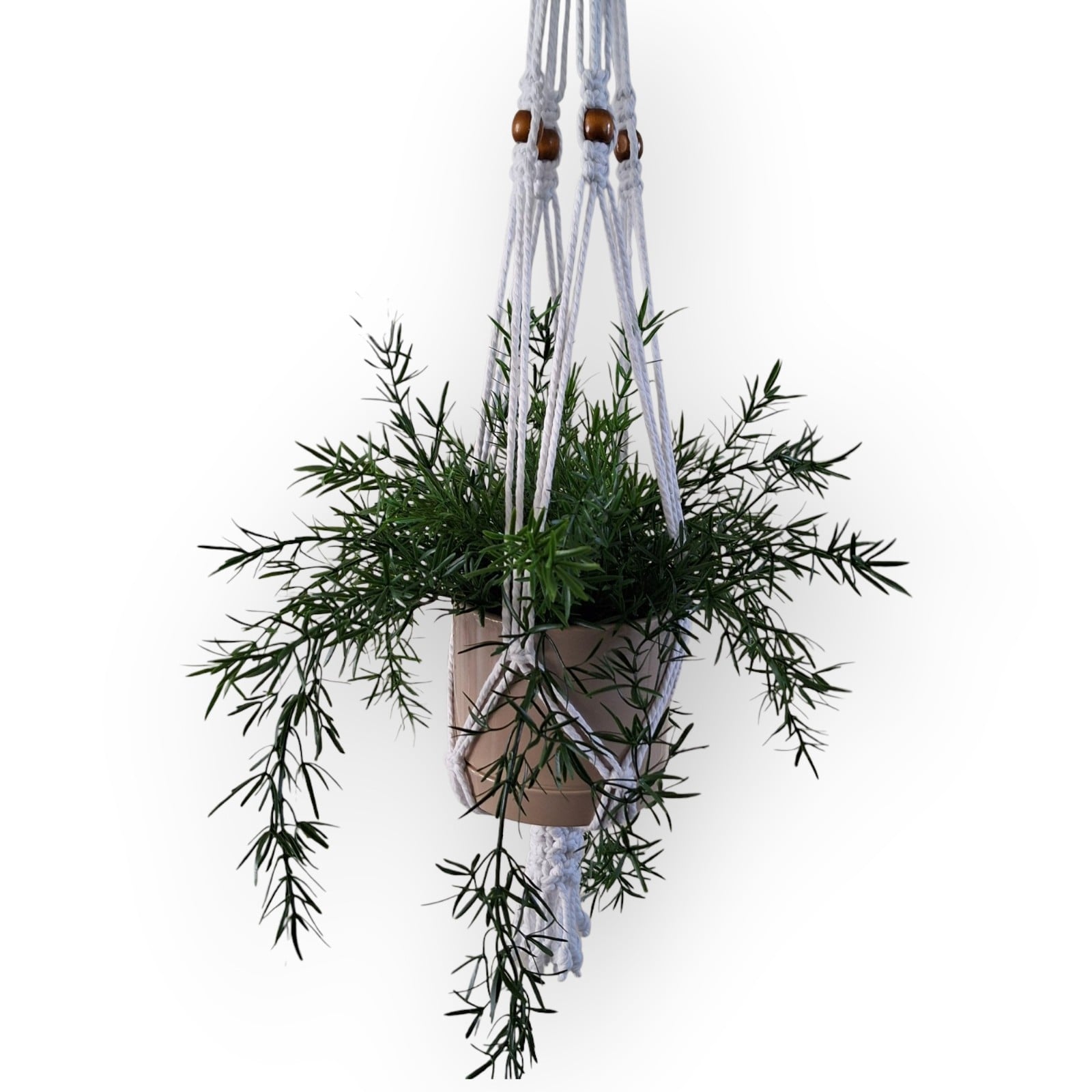 Macramé plantenhanger •Yara• incl. bloempot