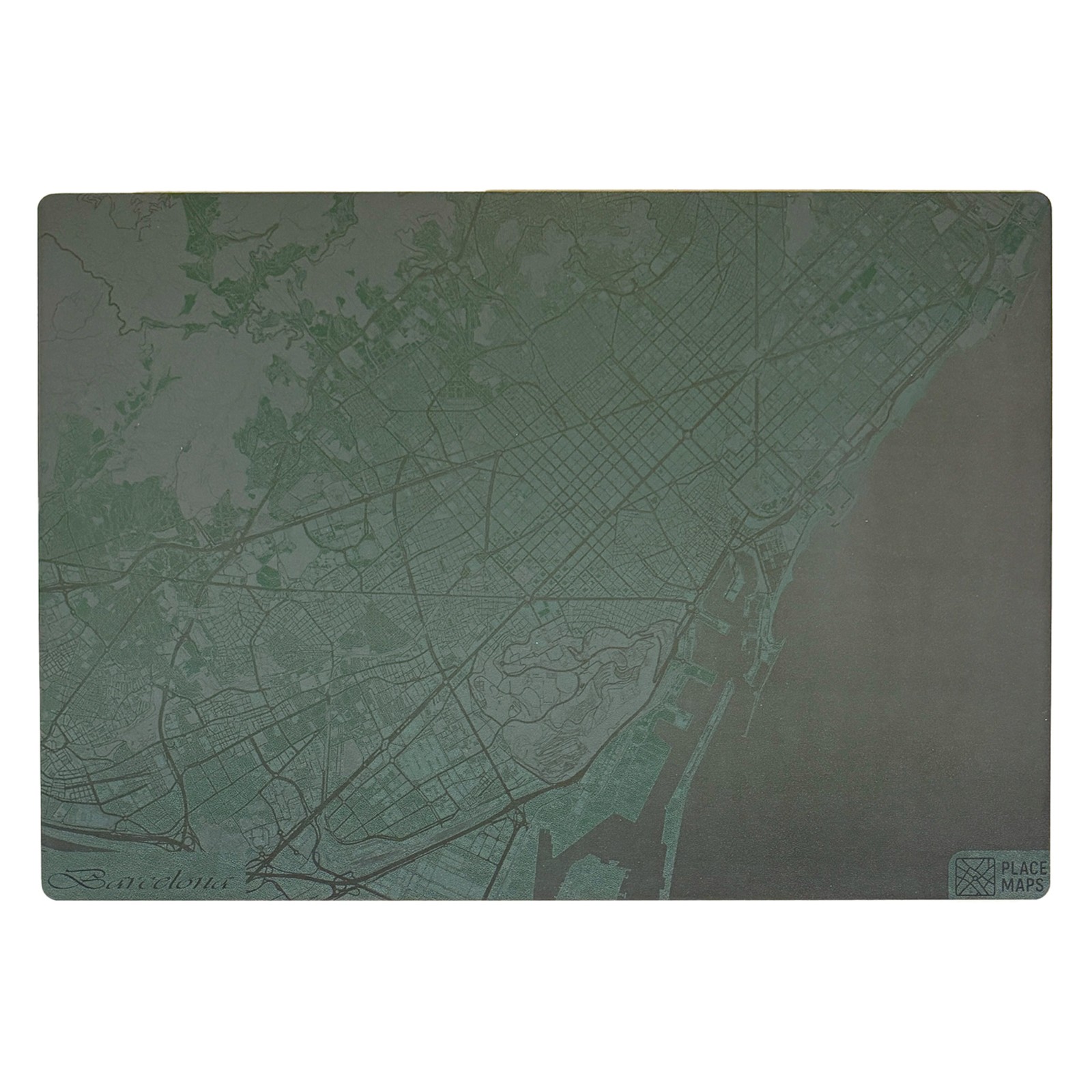 Place Maps Placemat Mosgroen - 124930 Place Maps Placemat Mosgroen